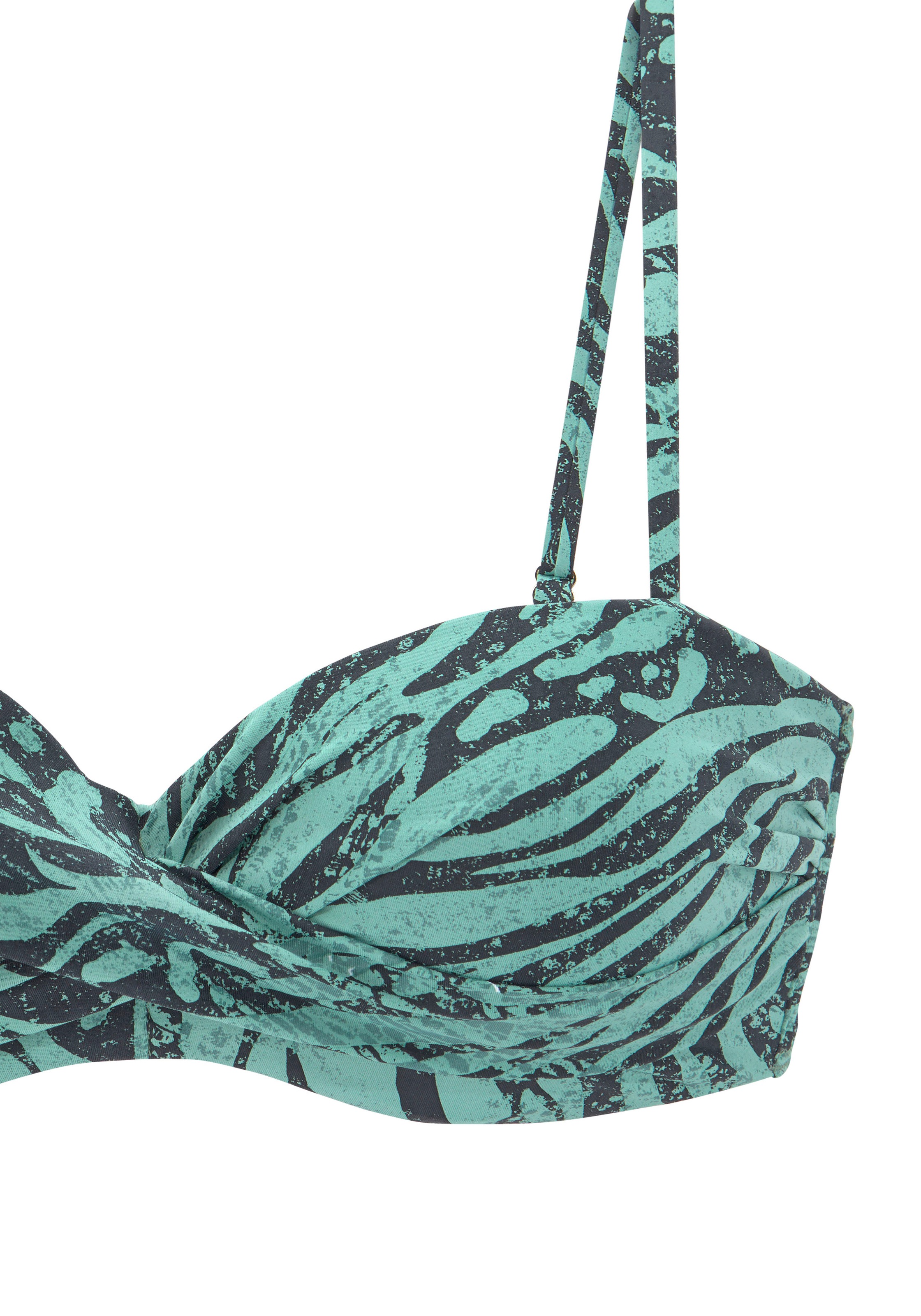 Thumbnail - Bruno Banani Bügel-Bandeau-Bikini, in trendigem Animalprint
