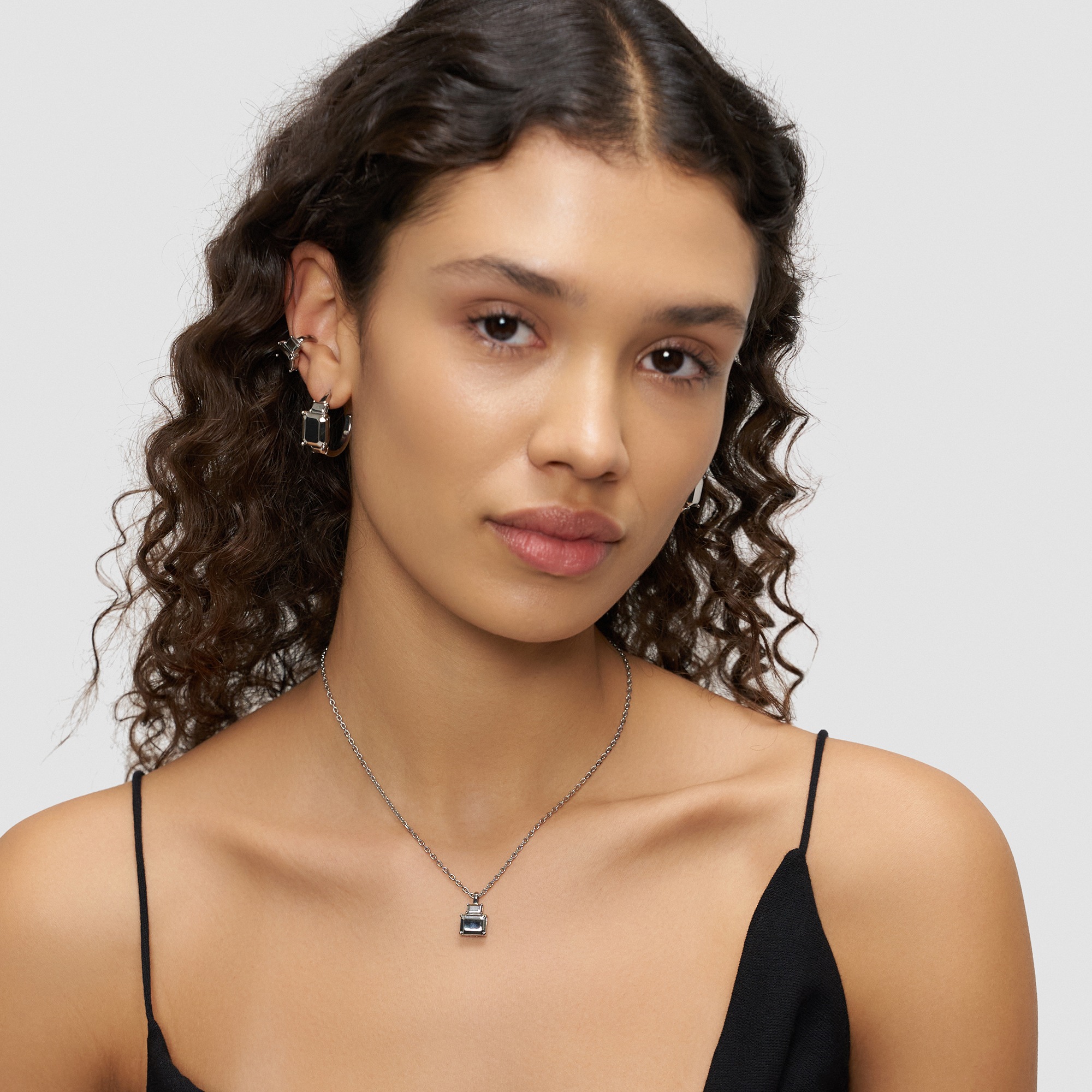 Liebeskind Berlin Kette mit Anhänger »Steel Diamond«