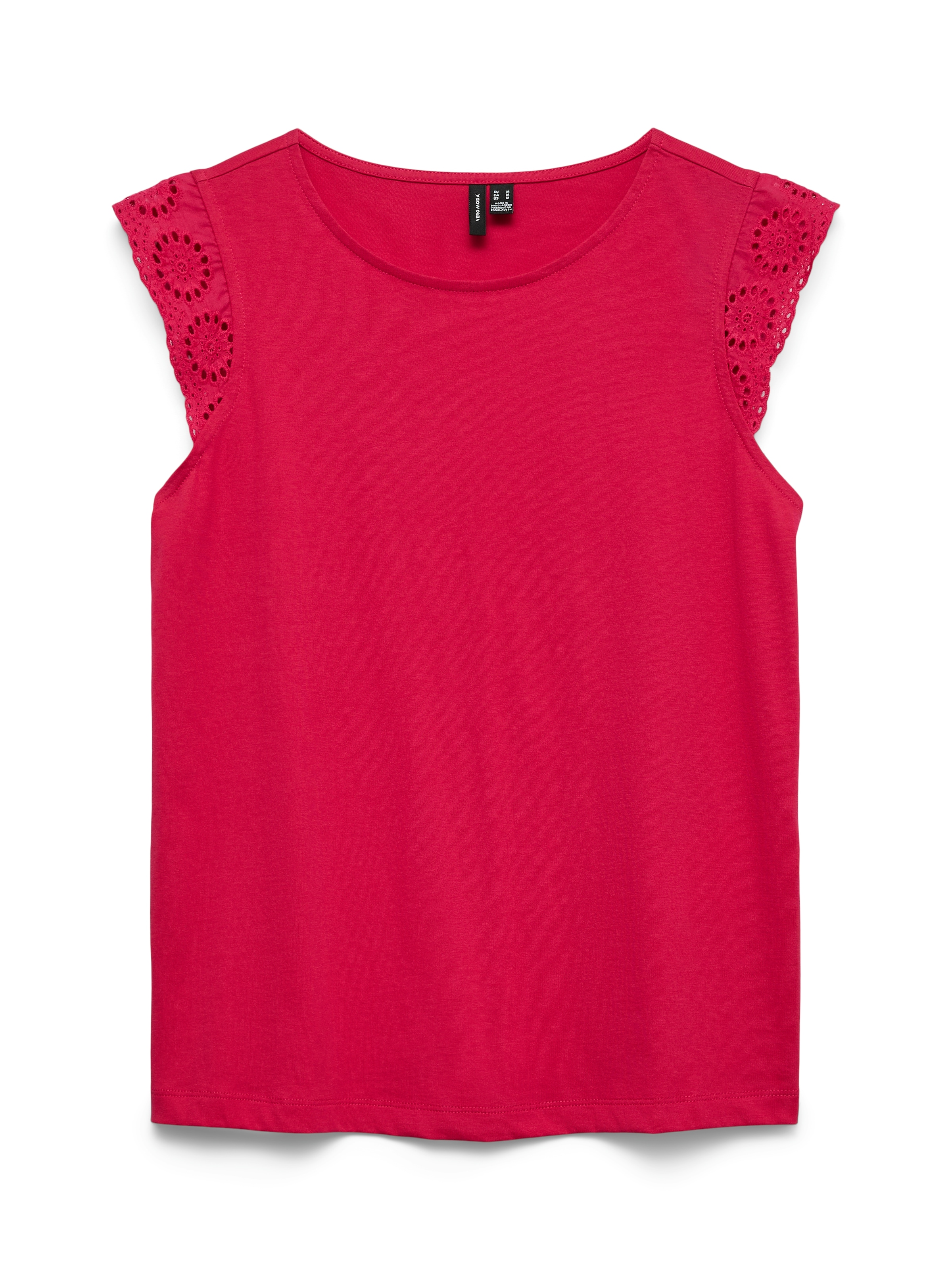 Vero Moda T-Shirt "VMEMILY SL GATHERING TOP JRS NOOS" Baumwolle, regular fi günstig online kaufen