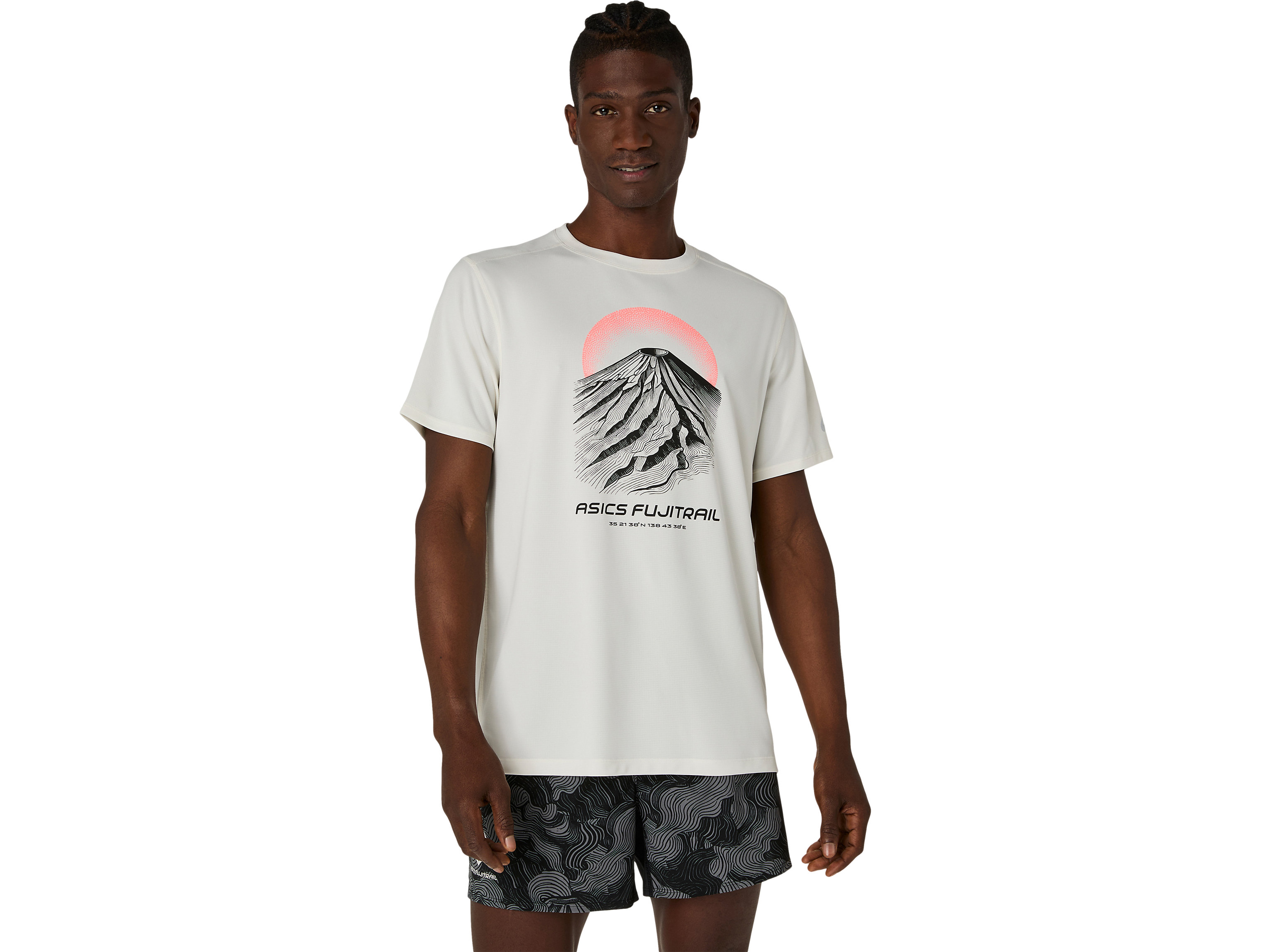 Asics Laufshirt "FUJITRAIL LOGO SS TOP" Schnelltrocknend, Reflektierend, Leicht