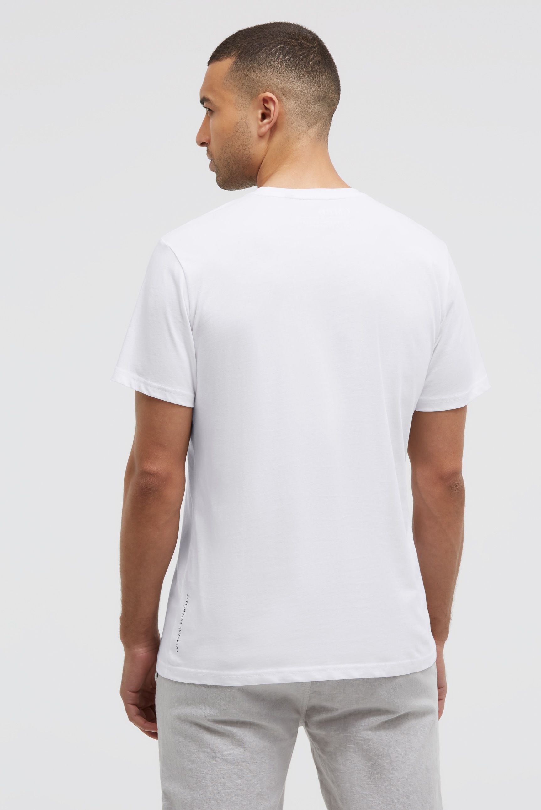 CMPD Rundhalsshirt aus Baumwolle