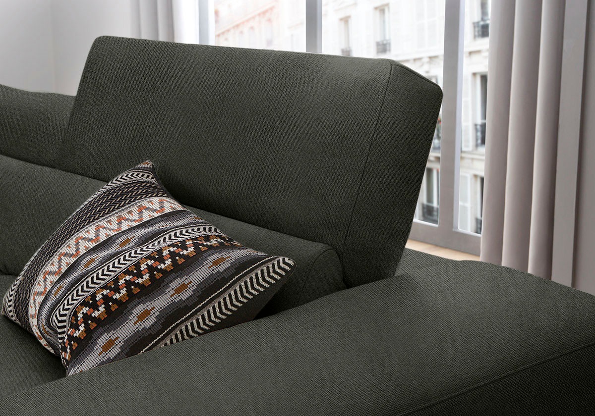 Thumbnail - W.SCHILLIG Ecksofa "piedroo, Designsofa mit tollem Sitzkomfort, bequem und elegant, L-Form", Kopfteilverstellung, wahlwe...