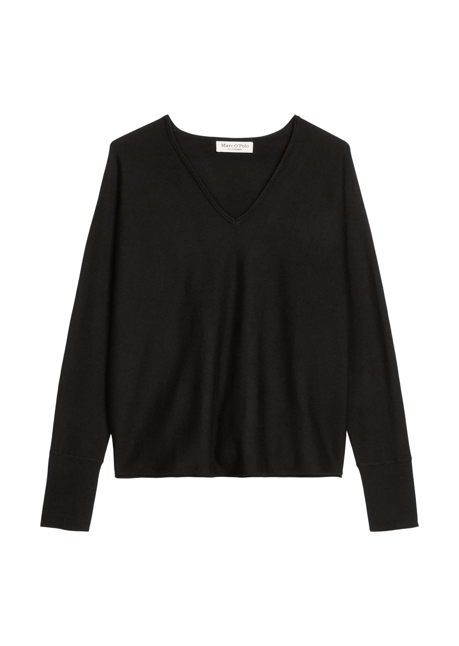 Marc O'Polo Strickpullover »aus weichem Schurwolle-Viskose-Mix«
