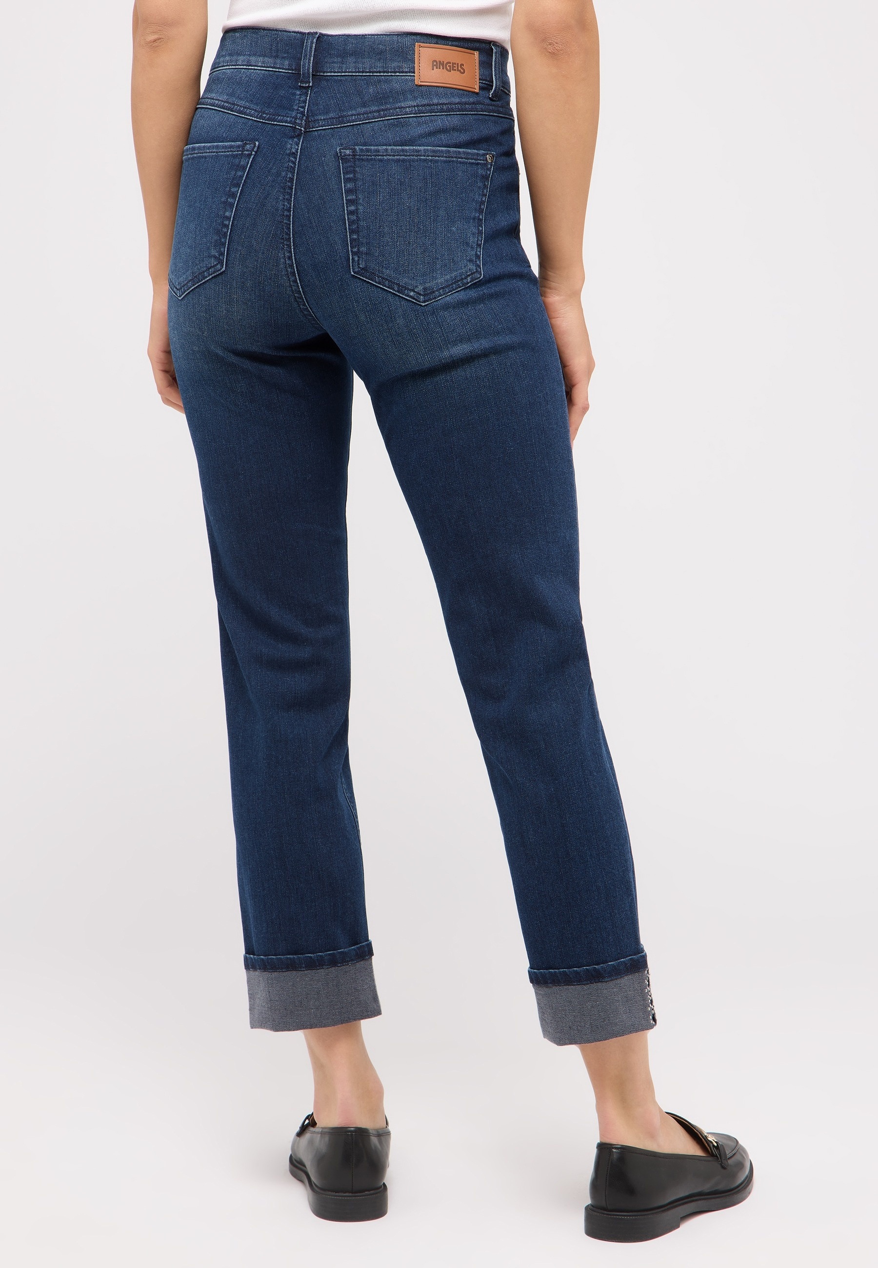 ANGELS 7/8-Jeans "CICI CROP GLAM", mit Schmucksteinchen veredelt günstig online kaufen