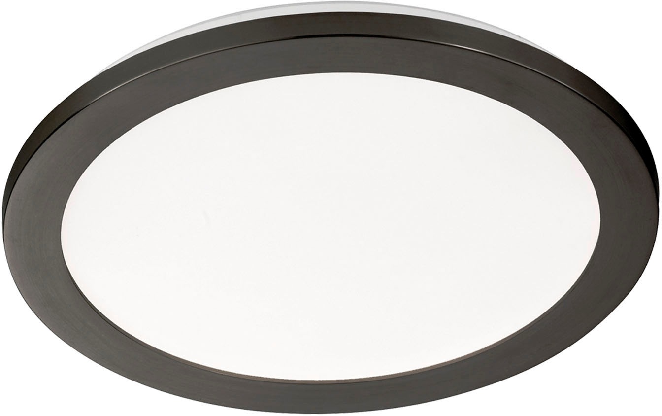 SCHÖNER WOHNEN-Kollektion Deckenleuchte »Flat«, 1 flammig, 1x LED 20 Watt, 3000 Kelvin, 2600 Lumen,spritzwassergeschützt,dimmbar