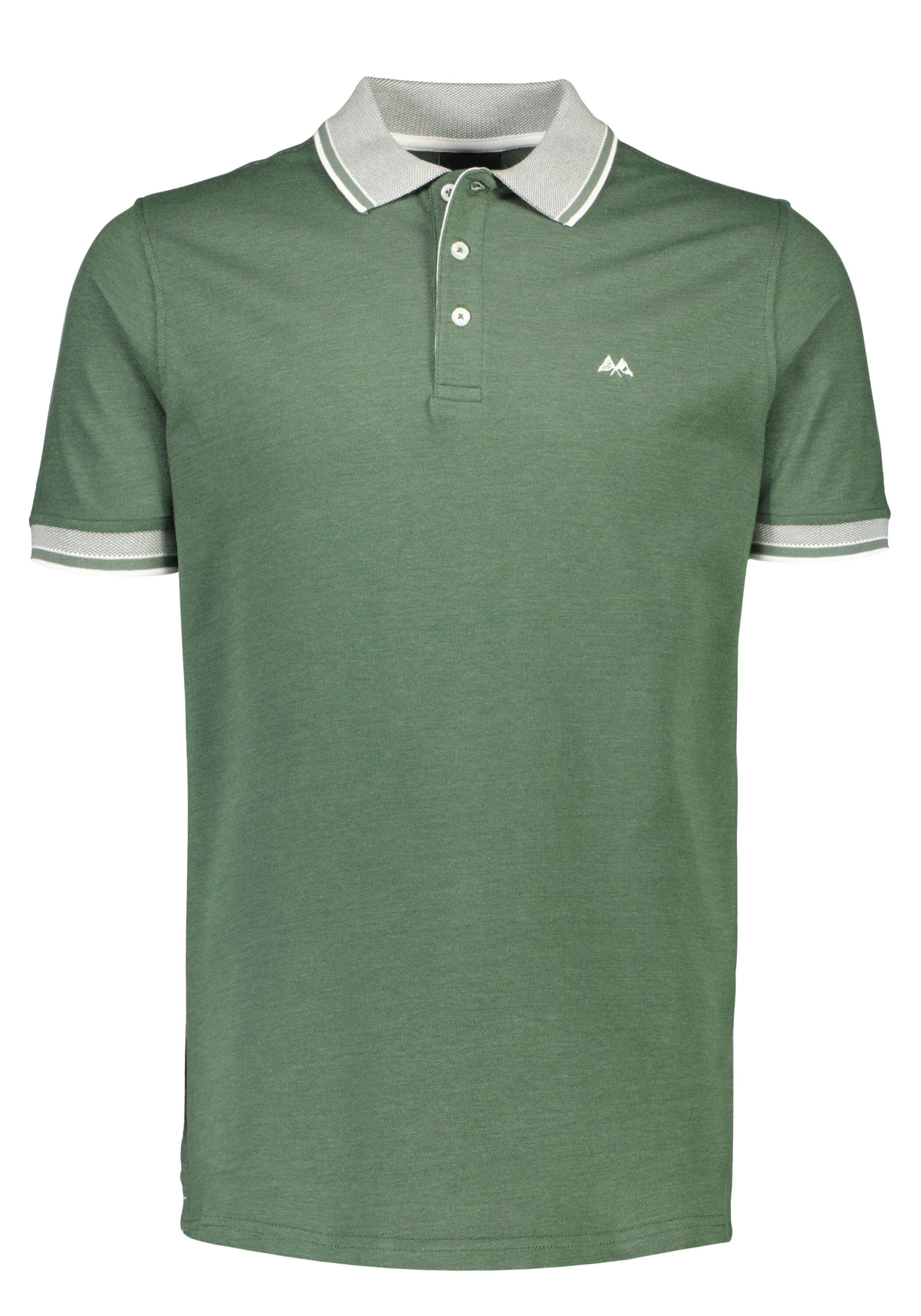 Lindbergh Poloshirt Relaxed Fit Navy-Green Size L 7