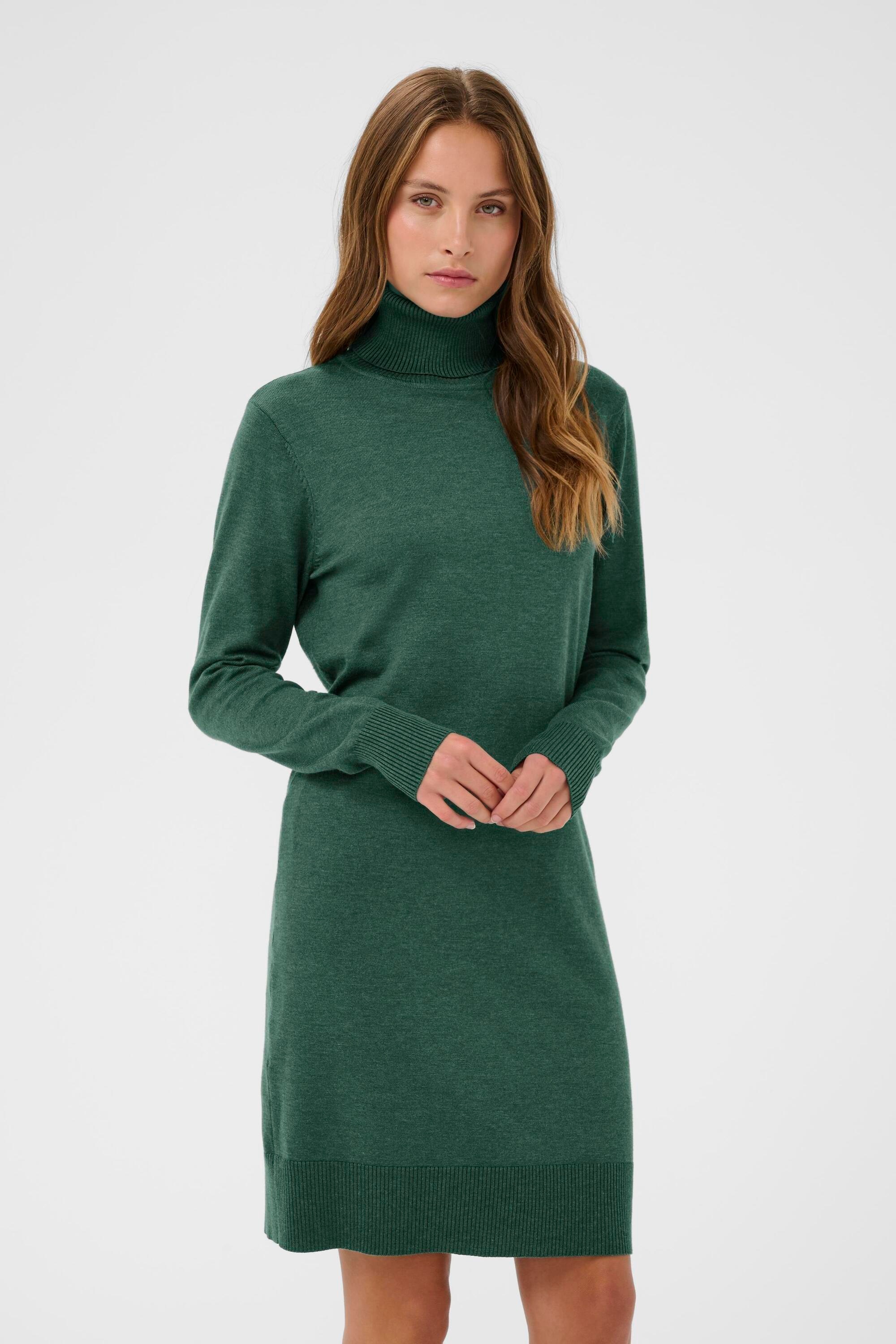 Saint Tropez Midikleid »Damen Kleid U6801,«