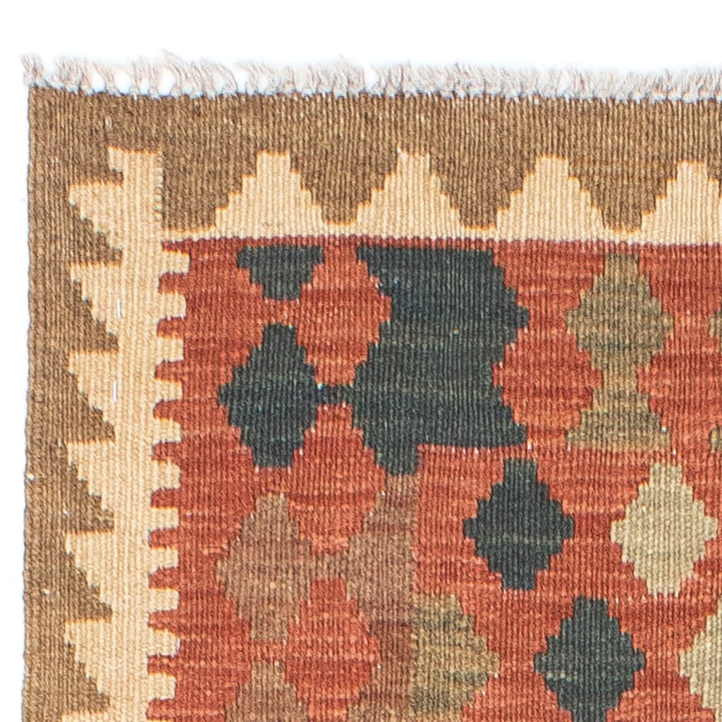 Wohnen Teppiche morgenland Läufer »Kelim Medaillon Rosso chiaro 198 x 74 cm«, rechteckig, 0,4 mm Höhe, OrientOptik hellrot Wohnen Teppiche morgenland Läufer »Kelim Medaillon Rosso chiaro 198 x 74 cm«, rechteckig, 0,4 mm Höhe, OrientOptik hellrot