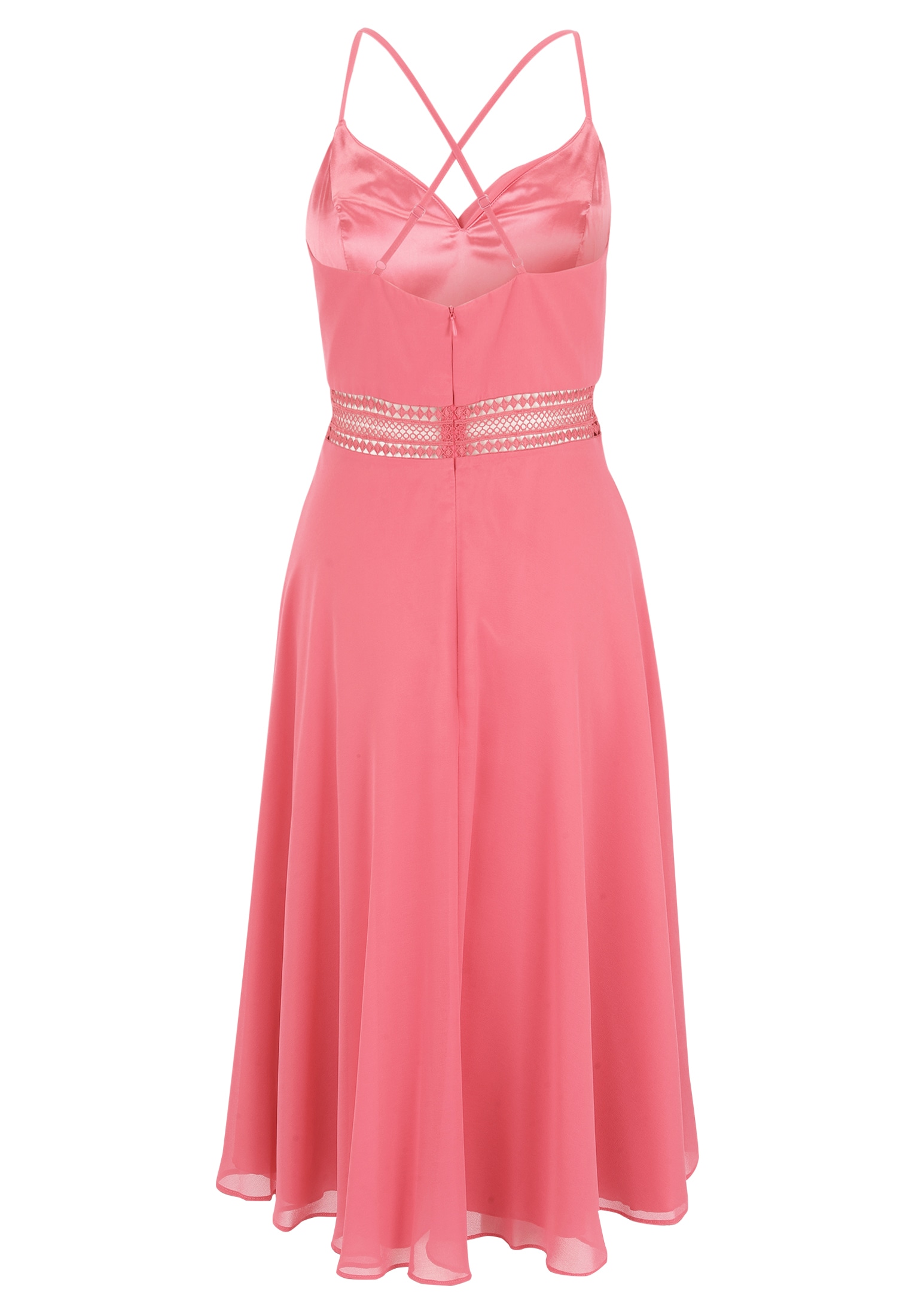 Vera Mont Cocktailkleid »Vera Mont Cocktailkleid mit Wasserfallausschnitt«, Stickerei