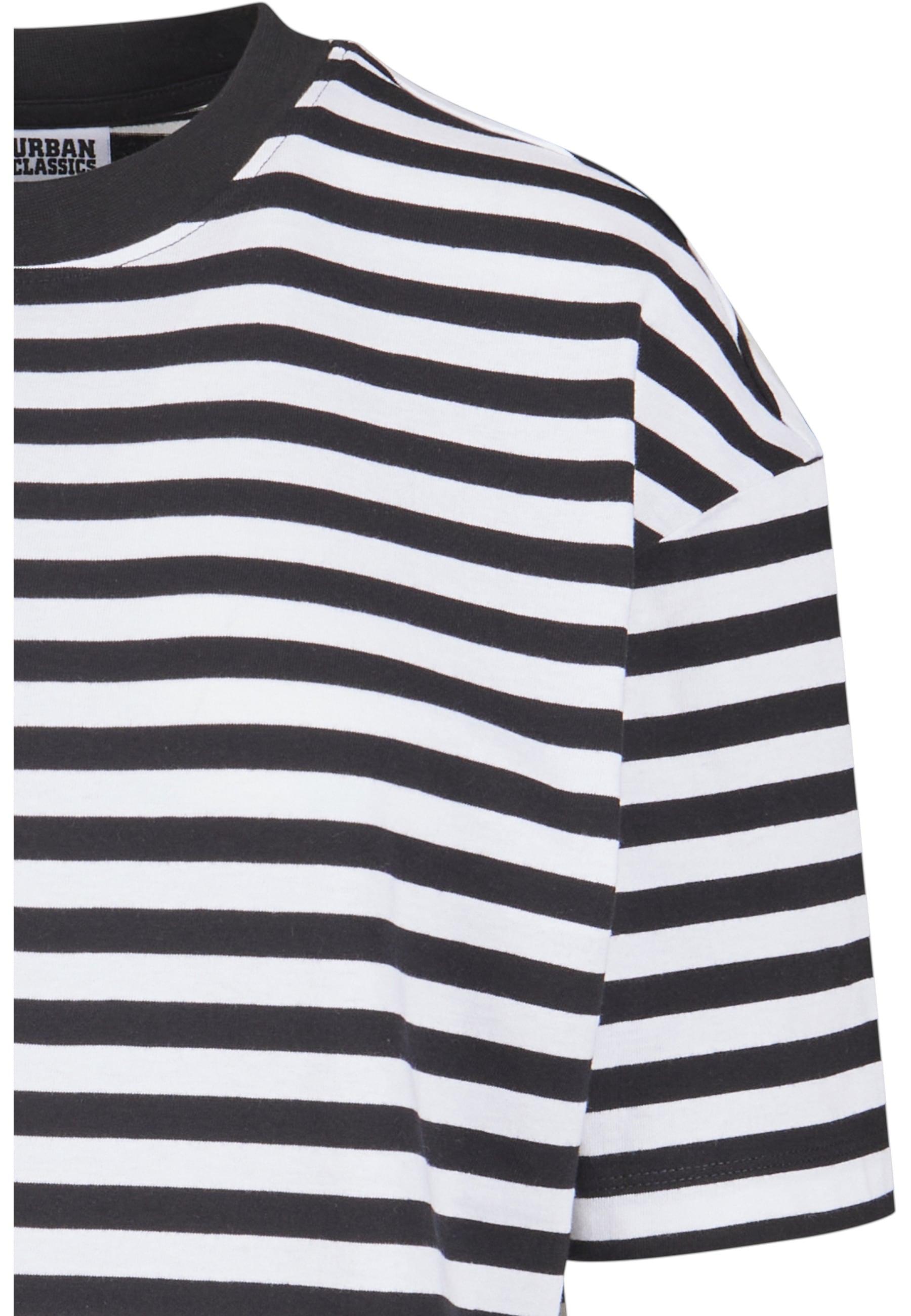 URBAN CLASSICS Shirtkleid »Urban Classics Damen Ladies Oversized Striped Tee Dress« 1 Stk. tlg.