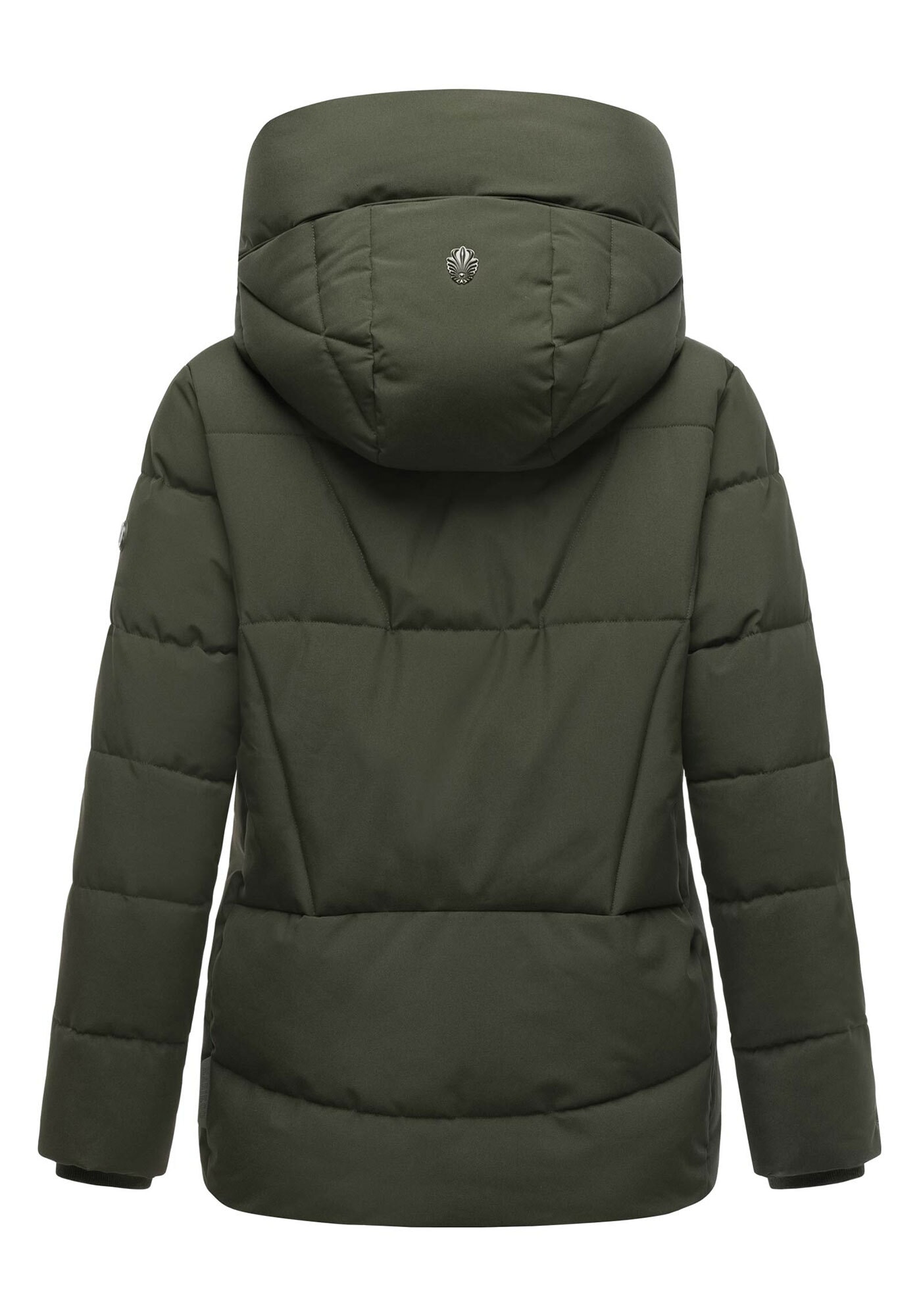 Marikoo Winterjacke »Kuschelnasee«, mit extra hohem Kragen und warmem Fleecefutter