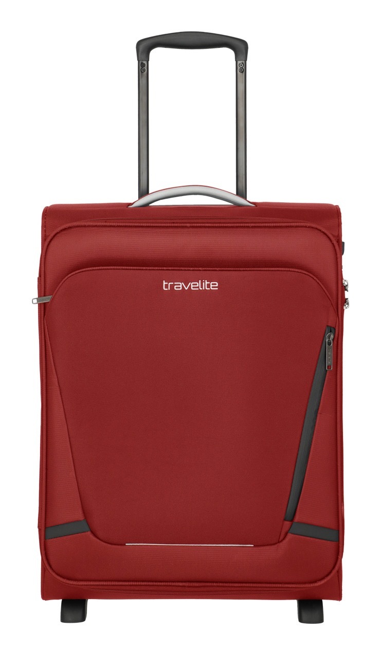 TRAVELITE Handgepäck-Trolley "JETPACK Multi 2 Cabin, konzipiert für Condor & Ryanair", rot, Polyester, unifarben mit Farbeinsätzen, Koffer,
