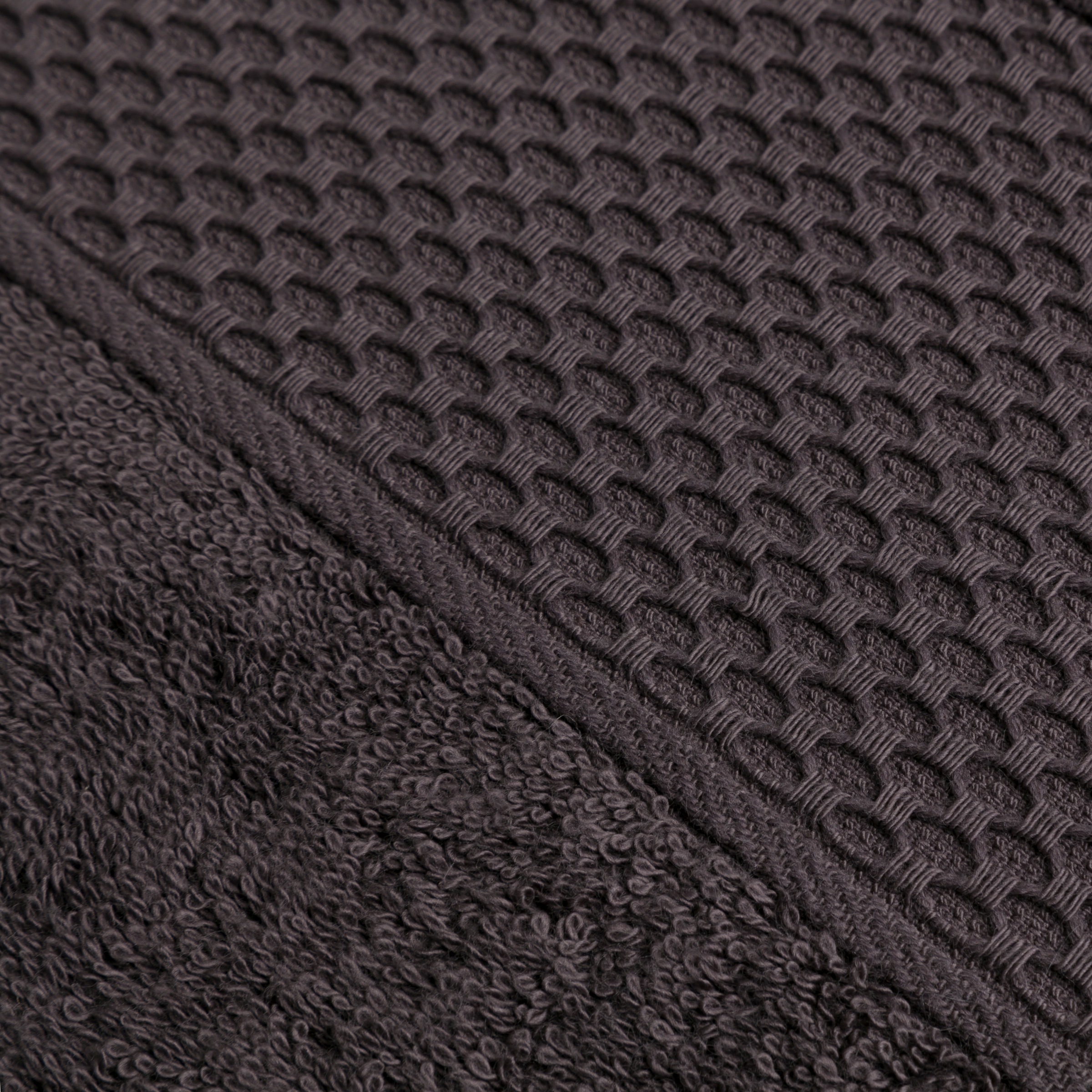 Möve Handtuch »Pure Luxury«, (1 St.), Handtuch mit Mesh-Bordüre, 100% Ägyptischer Baumwolle