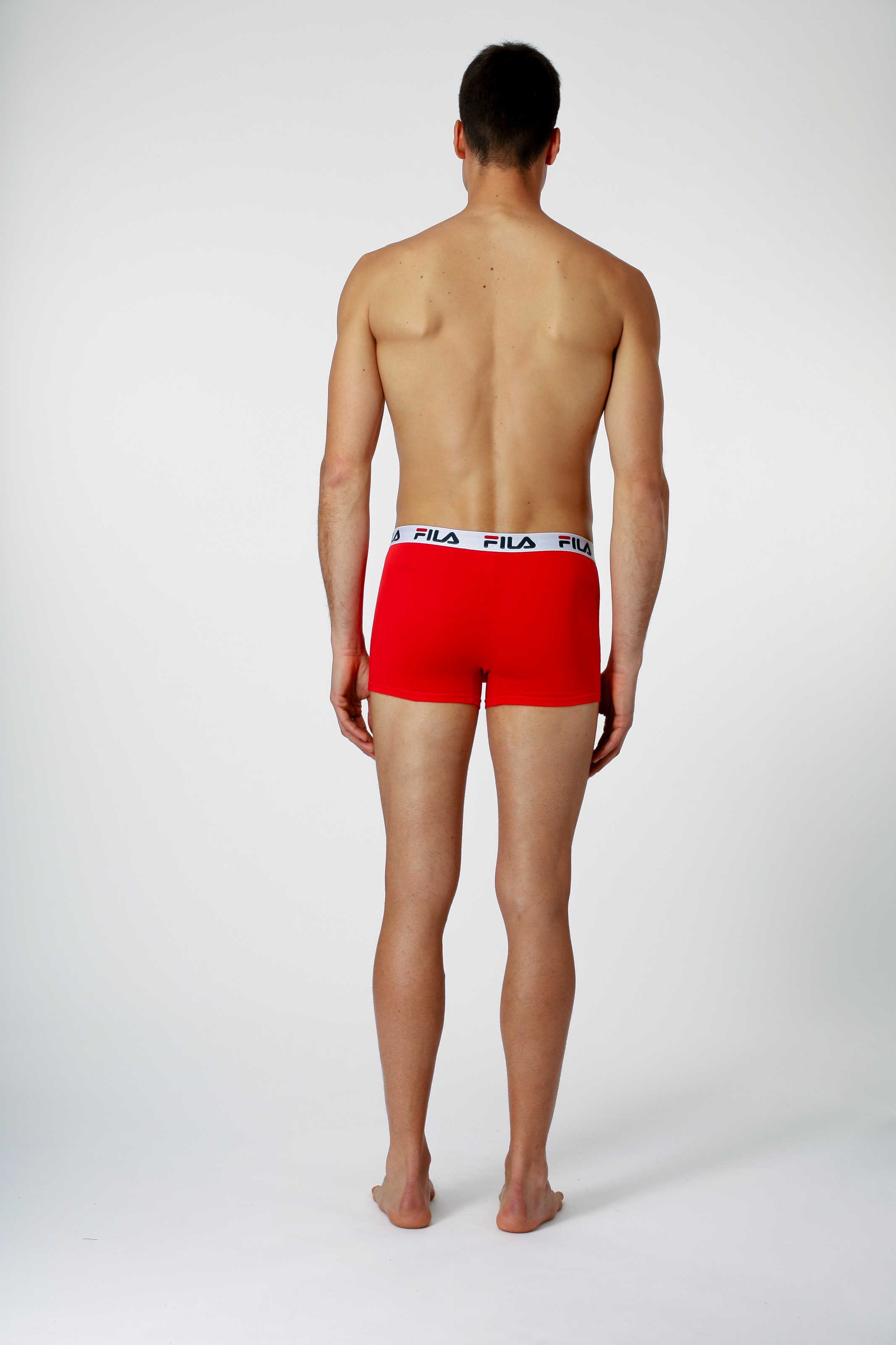 Fila Boxer »MAN BOXER SHORTS«, (3er Pack), mit elastischem Logobund