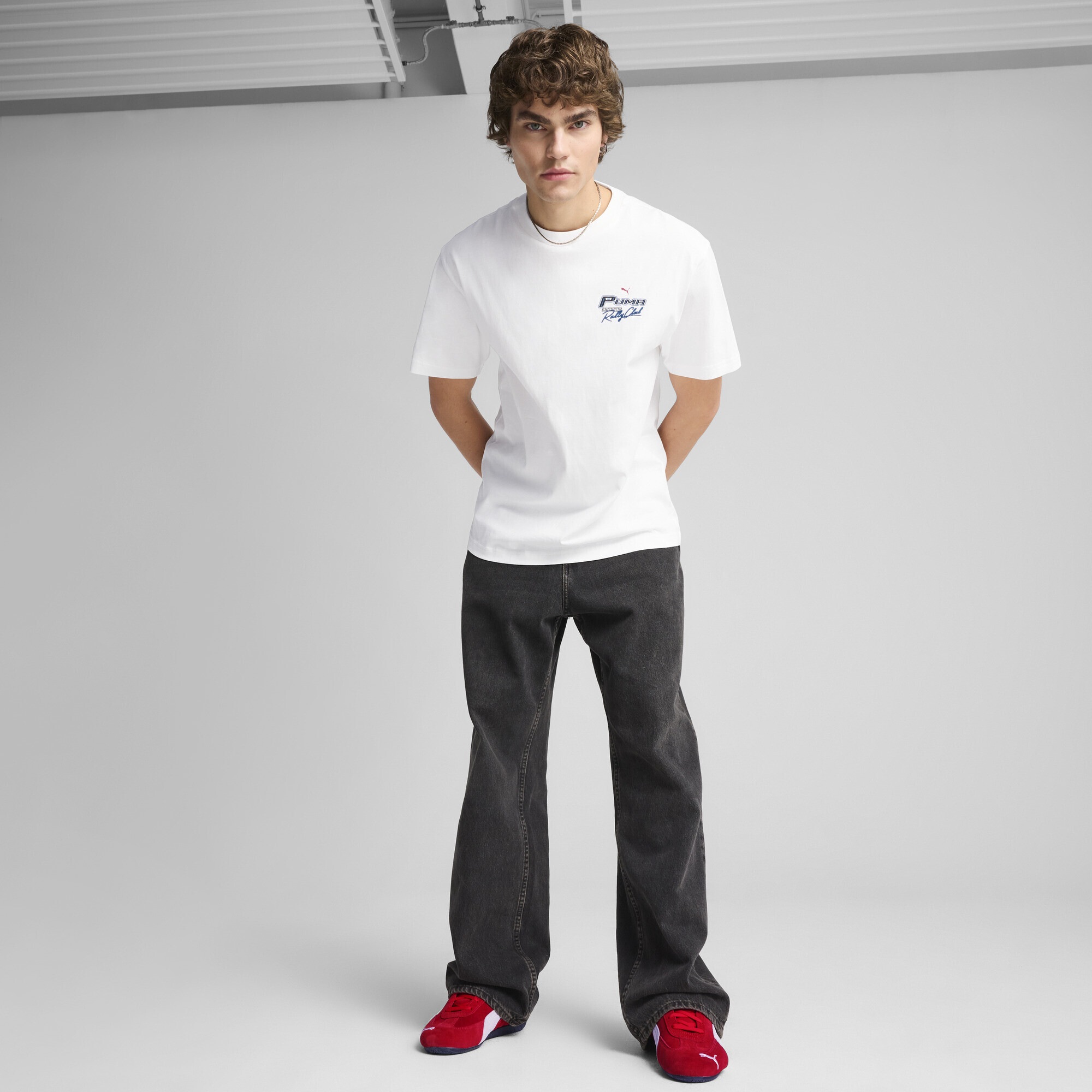 PUMA T-Shirt »GRAPHICS PUMA Moto Relaxed T-Shirt Herren«