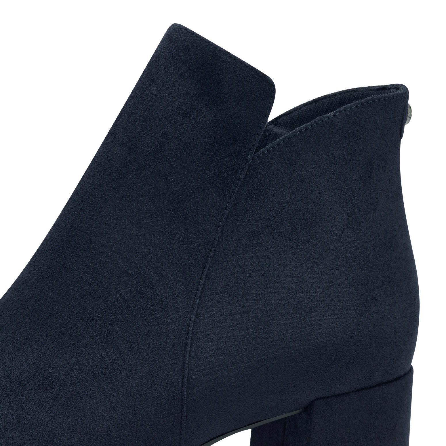 Tamaris Stiefelette, Blockabsatz, Basicstiefelette in veganer Verarbeitung, schmale Form