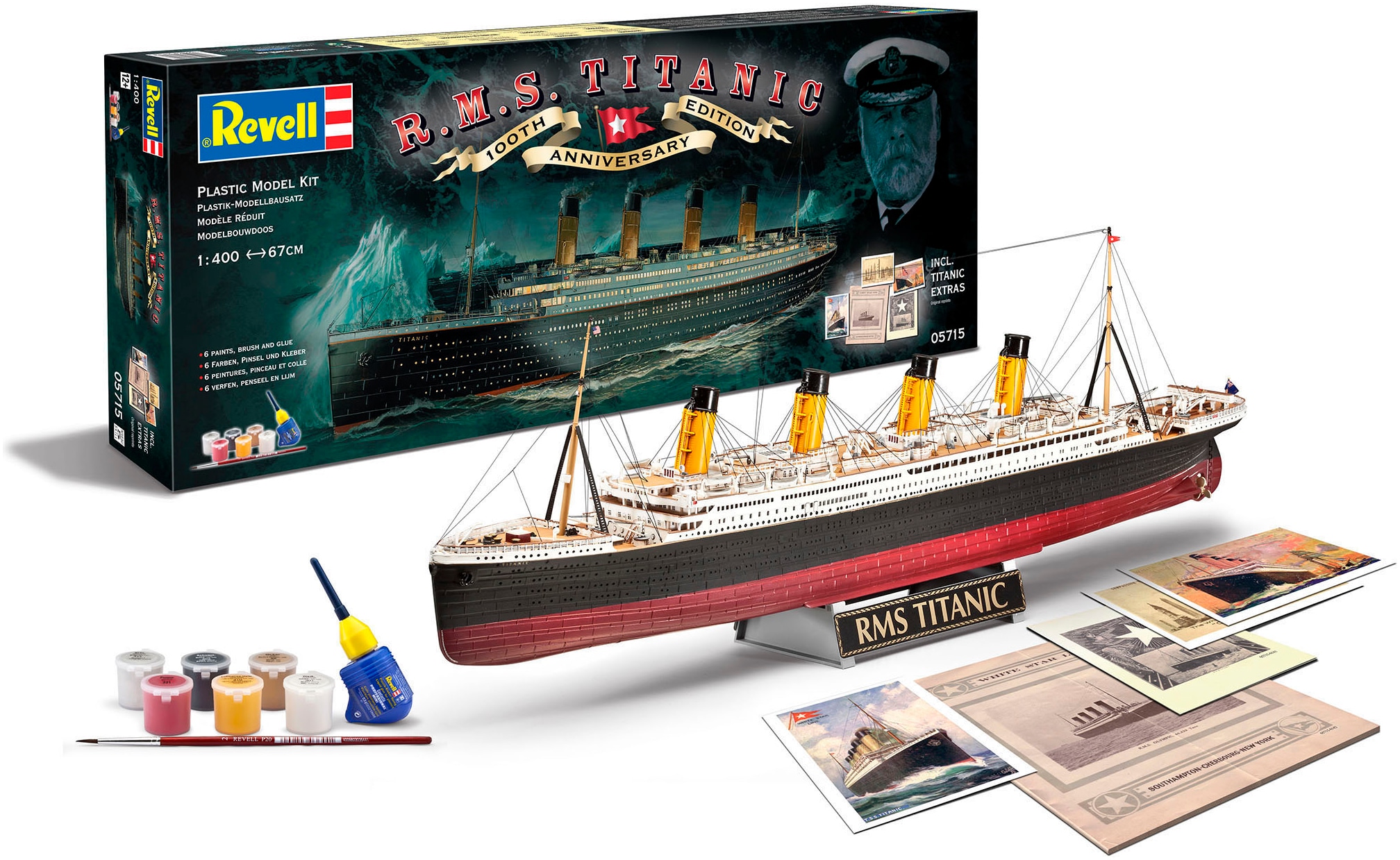 Modellbausatz »Geschenkset 100 Jahre R.M.S. Titanic«, Made in Germany