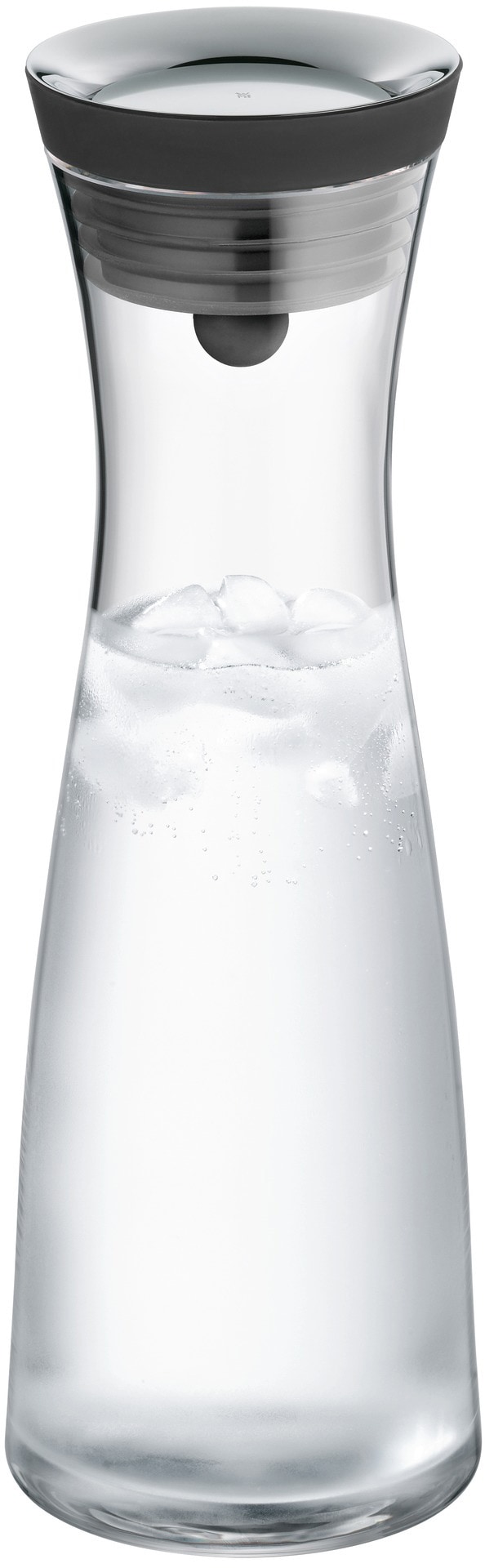 WMF Wasserkaraffe "Basic für Kalt- und Warmgetränke, Silikonrand, 1 l Fassu günstig online kaufen