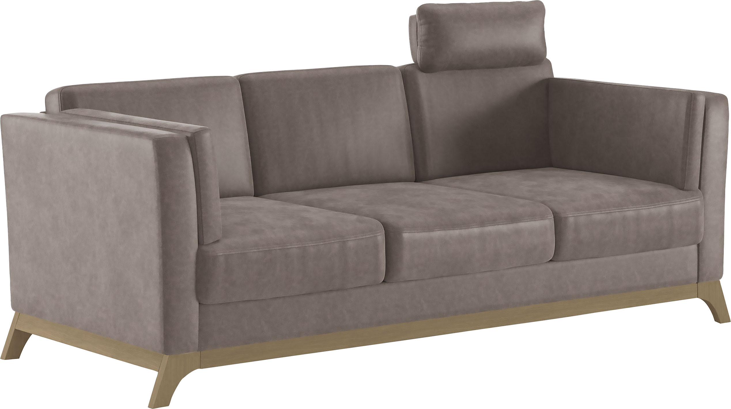 Thumbnail - Home affaire 3-Sitzer "Viva" mit Holzrahmen aus Buche