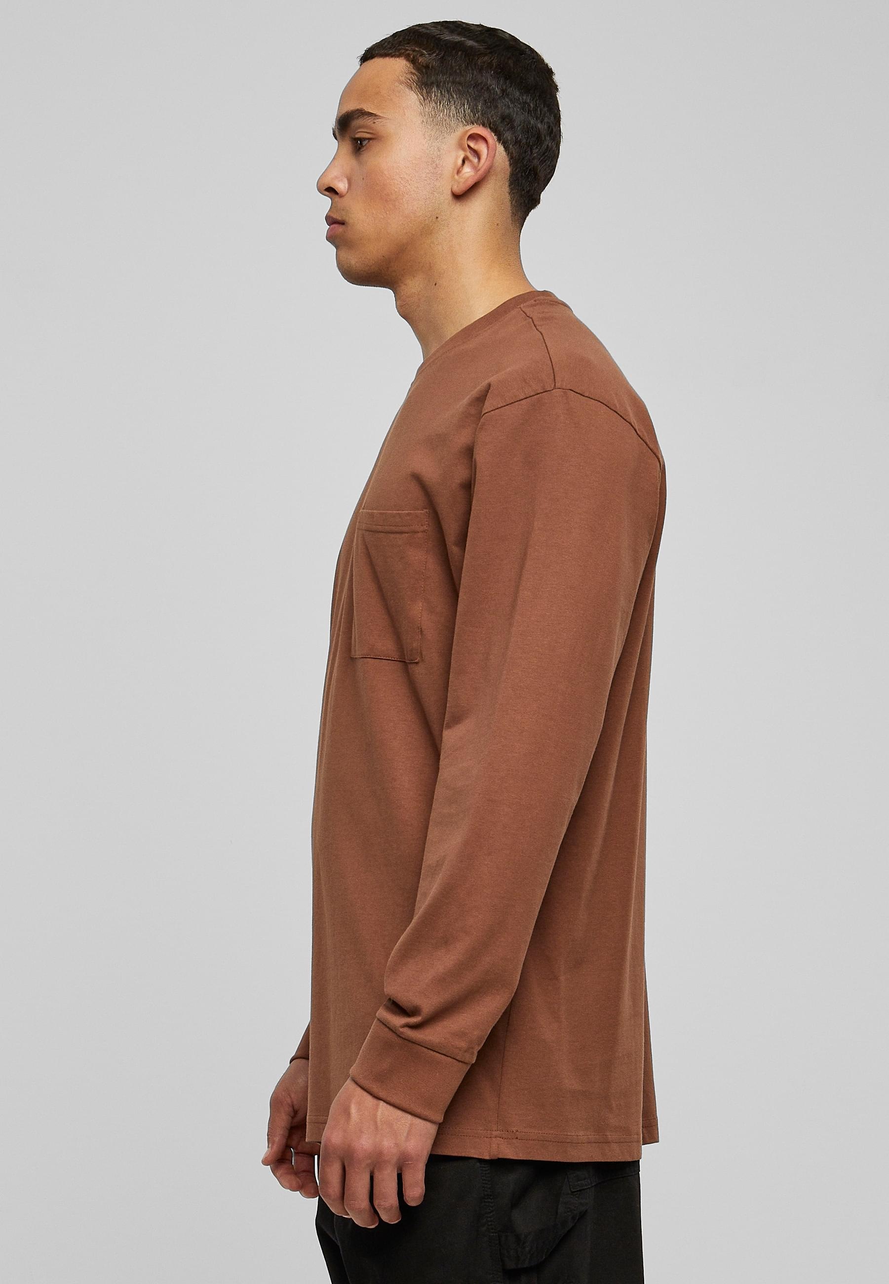 URBAN CLASSICS Longsleeve »Urban Classics Herren Heavy Oversized Pocket Longsleeve«, (1 tlg.)