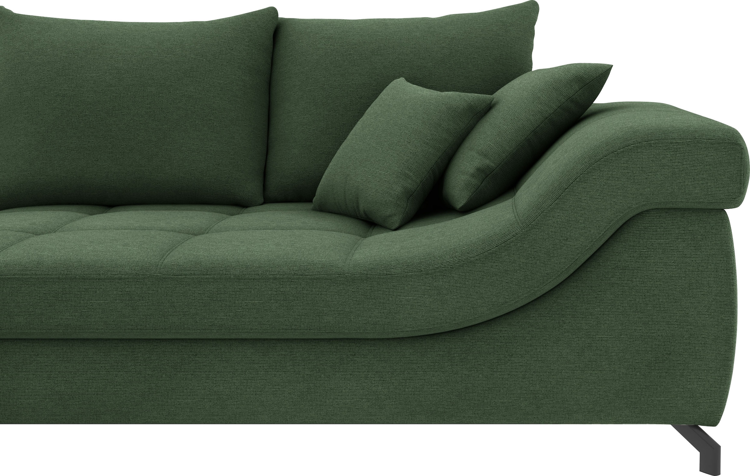 Mr. Couch Ecksofa »Taylor, L-Form, wahlweise mit Kaltschaum« mit Kaltschaum bis 140 kg pro Sitzplatz belastbar