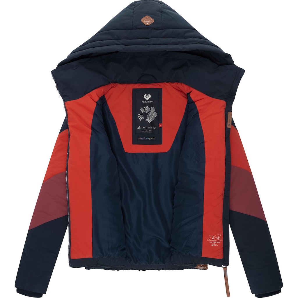 Ragwear Anorak »Novva Block«, mit Kapuze