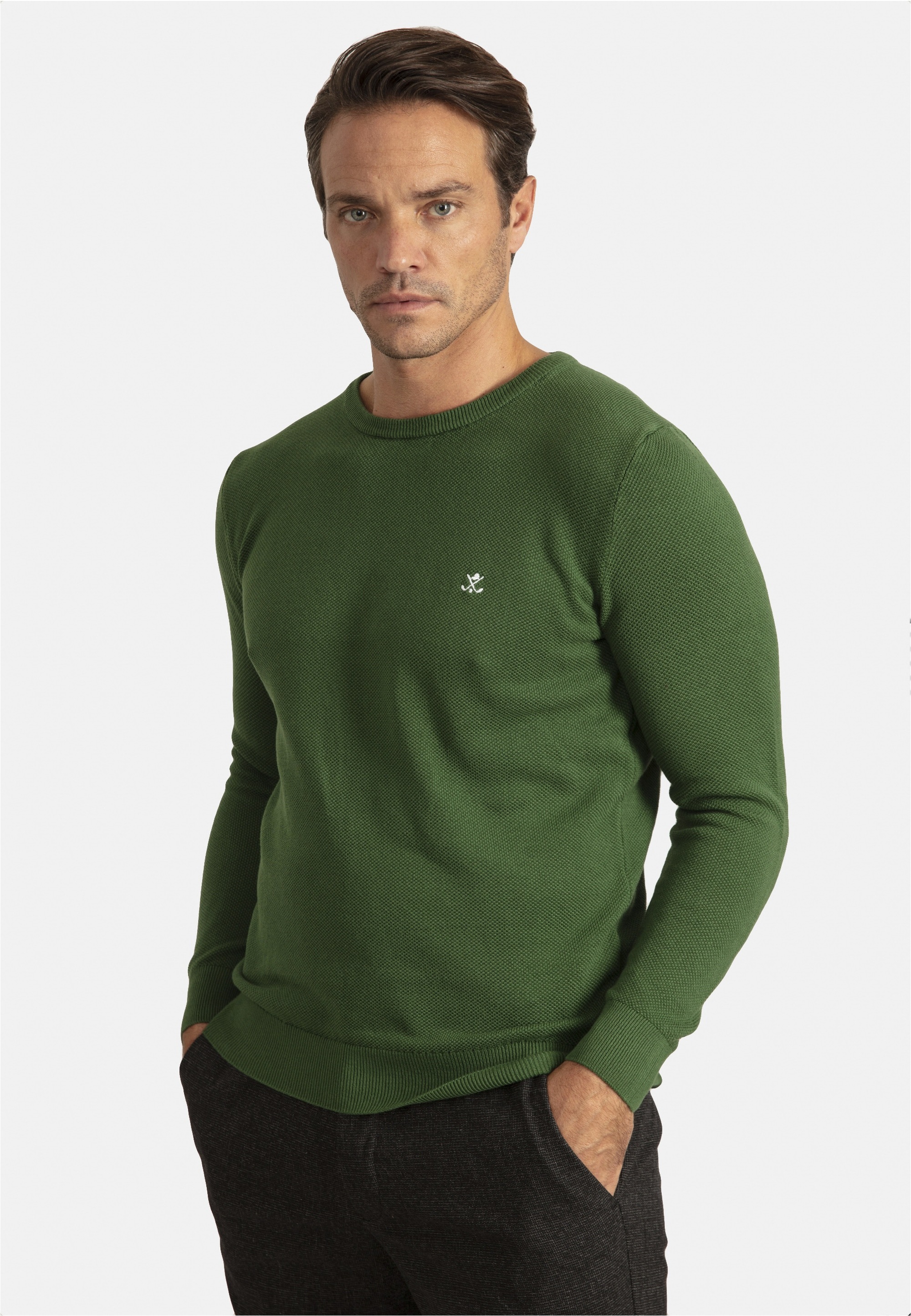 SIR RAYMOND TAILOR Strickpullover »Sona«, mit Rundhalsausschnitt