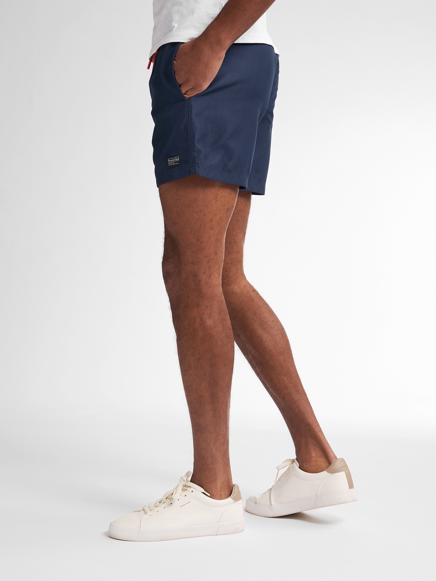 Thumbnail - Petrol Industries Badehose mit kontrastfarbenem Kordelzug