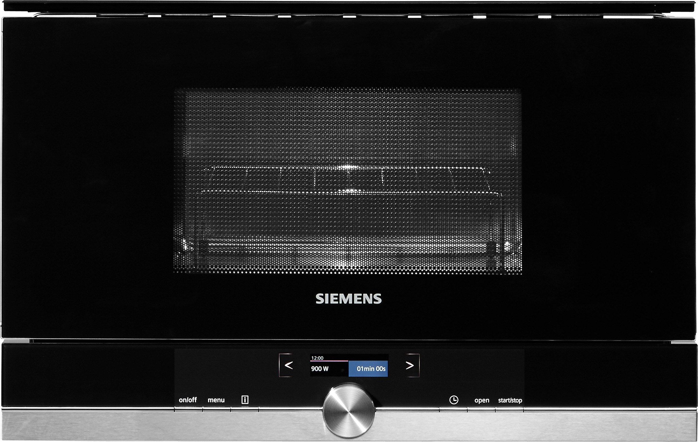 SIEMENS Einbau-Mikrowelle »BE634LGS1«, Mikrowelle-Grill, 900 W