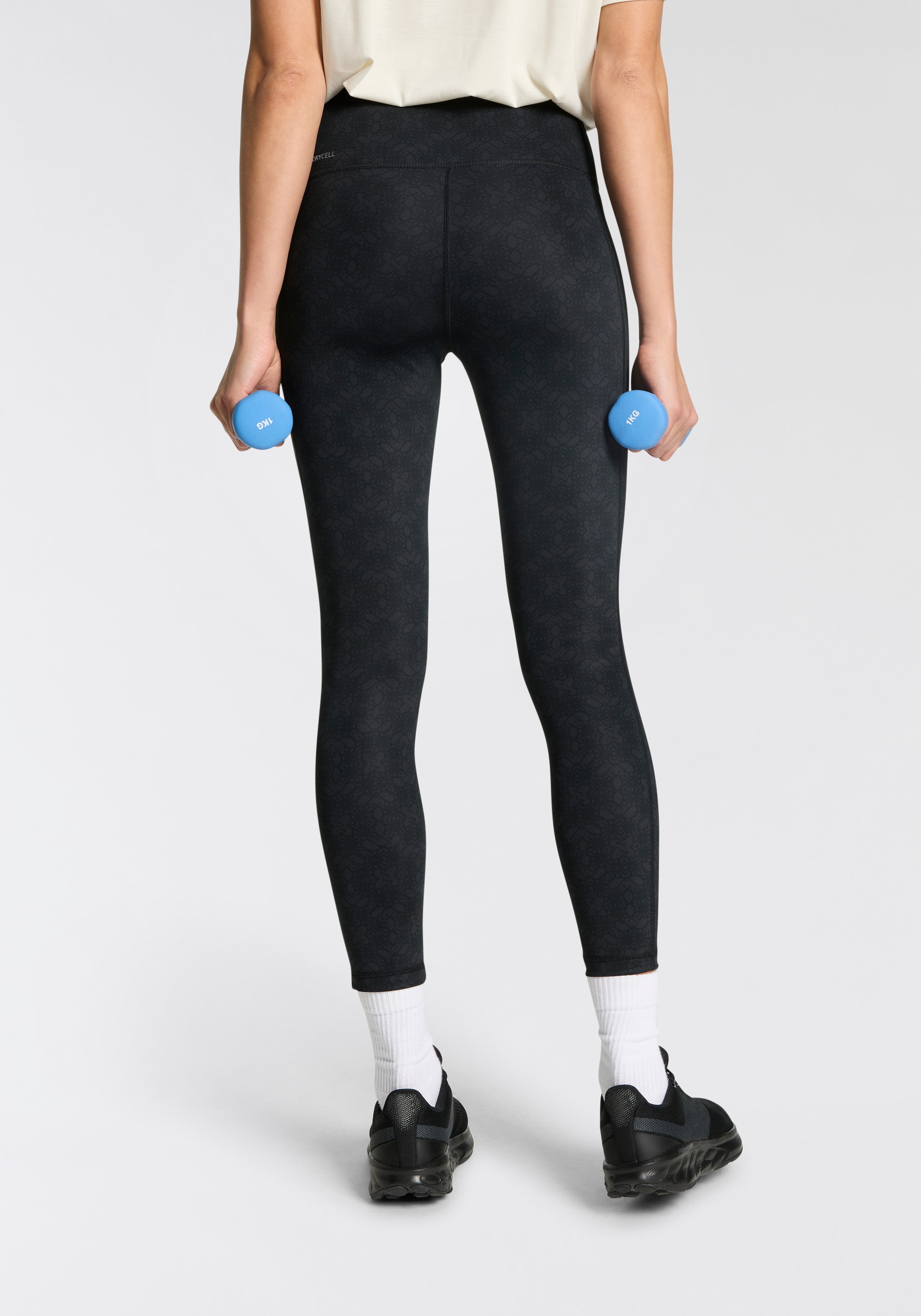 PUMA Trainingstights "W TAD GRAPHIC TIGHT - 7/8 AOP" mit hohem Bund, mit ve günstig online kaufen