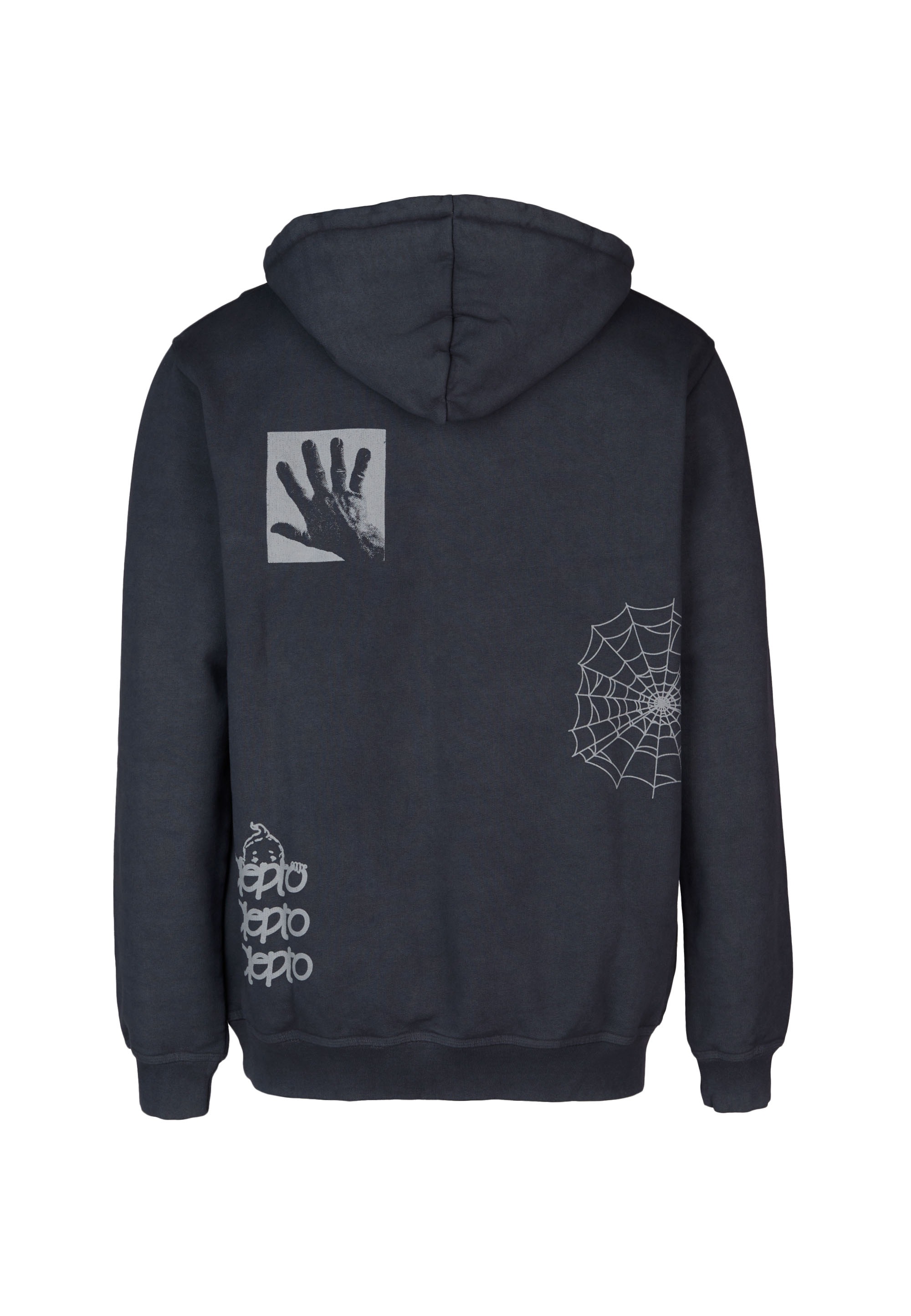 Cleptomanicx Kapuzensweatshirt »Mystery«, mit diversen Prints