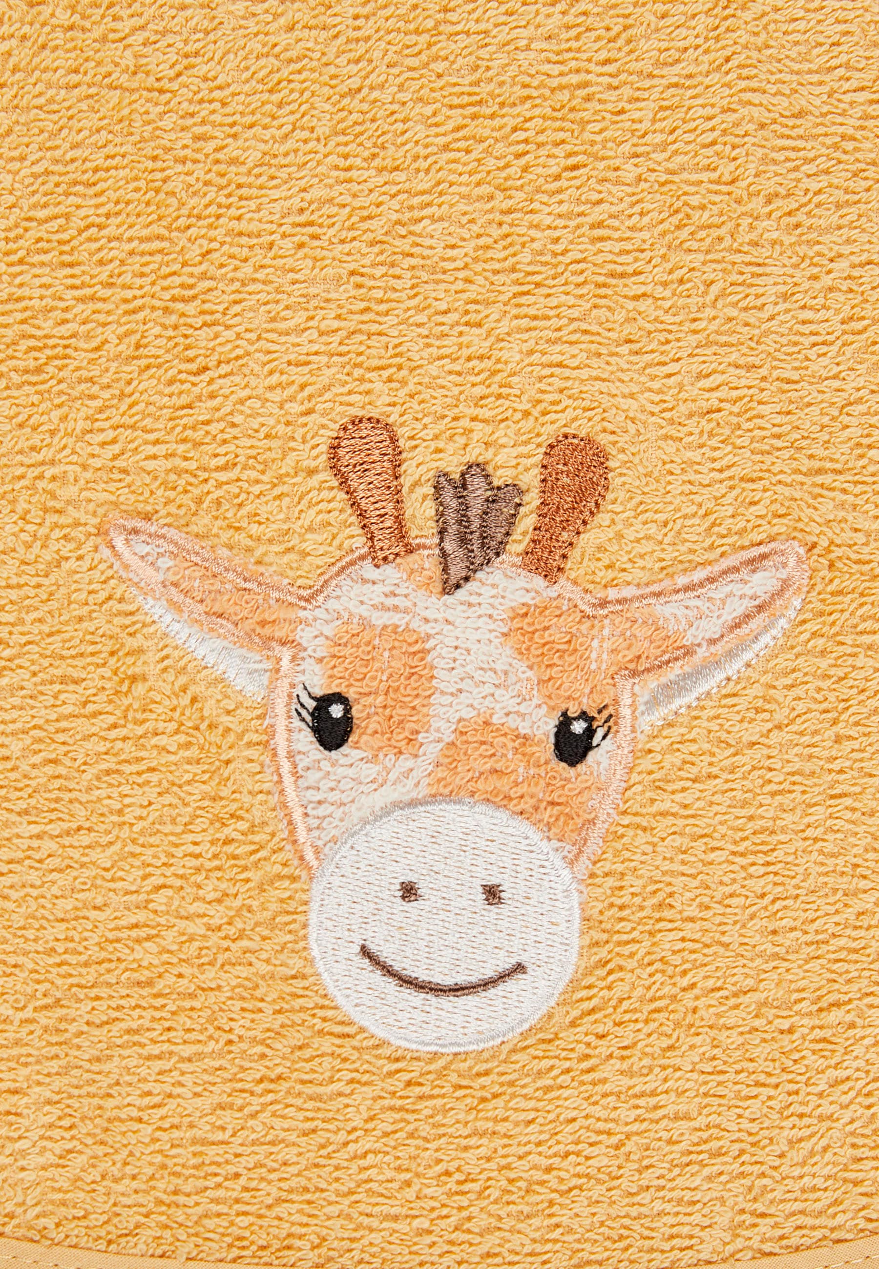Sterntaler® Lätzchen »Druckknopf Giraffe Kaya«