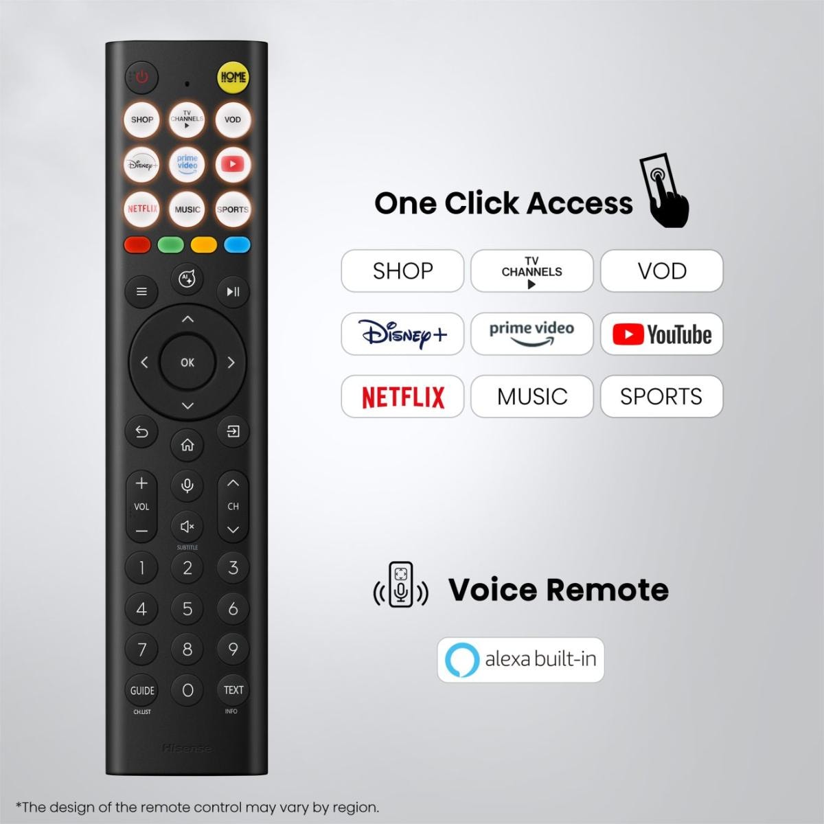 Hisense Mini-LED-Fernseher »75E8S« 189 cm/75 ″ Smart-TV