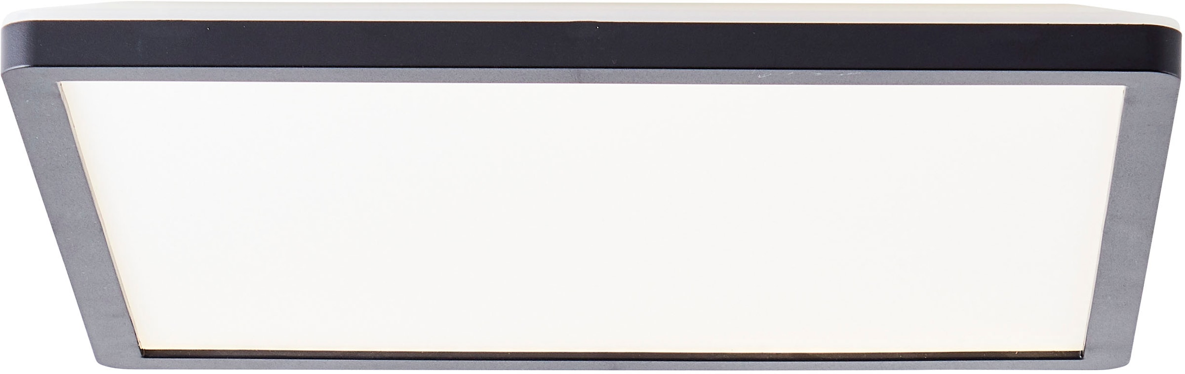 LED Deckenleuchte »Evita«, 29,5 x 29,5 cm, 2400 Lumen, 4000 Kelvin, schwarz/weiß