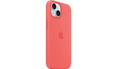 Smartphone-Hülle »iPhone 15 Silikon mit MagSafe«, Apple iPhone 15, 15,5 cm (6,1 Zoll)