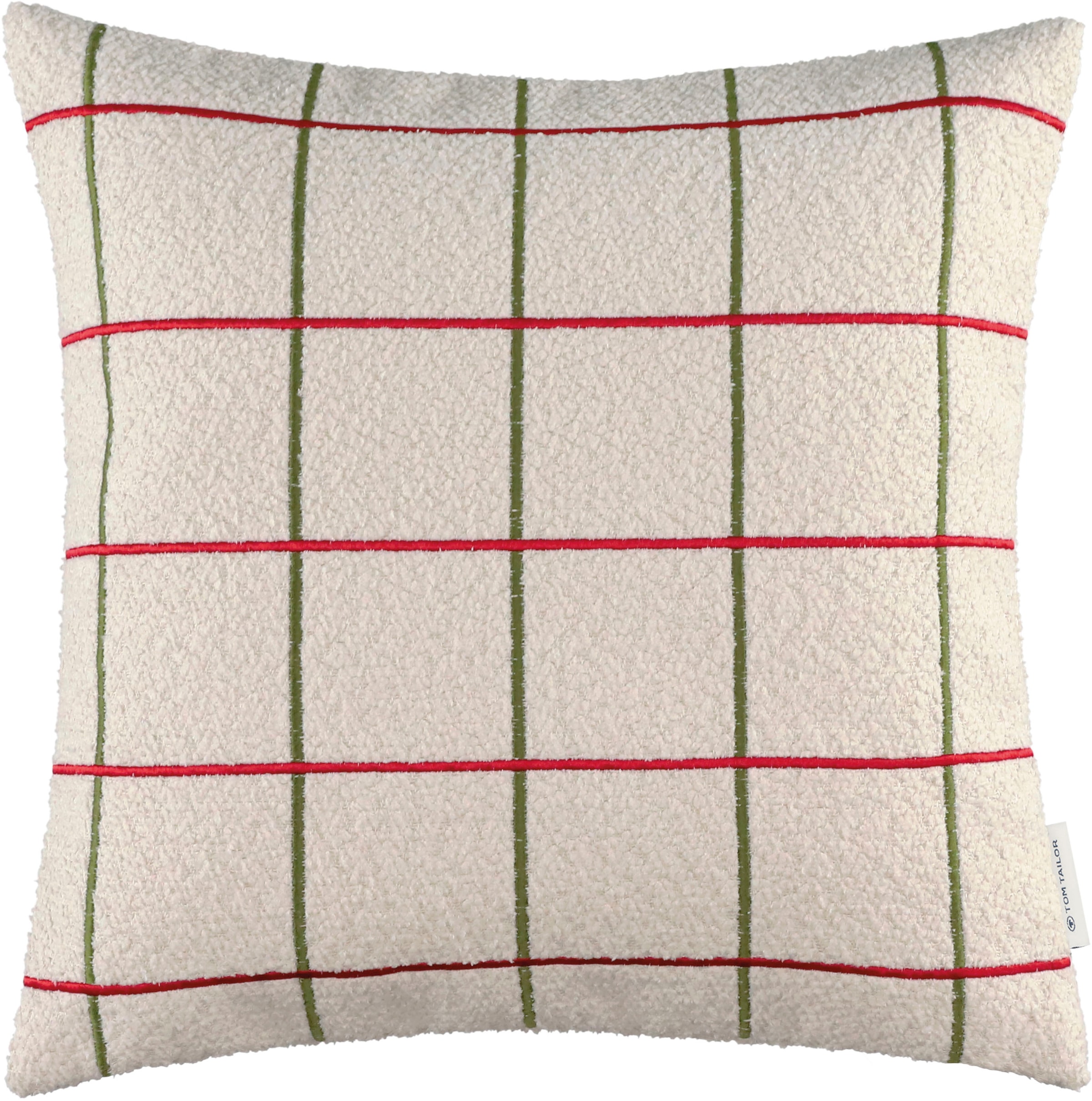 TOM TAILOR HOME Kissenhülle "Grid" günstig online kaufen