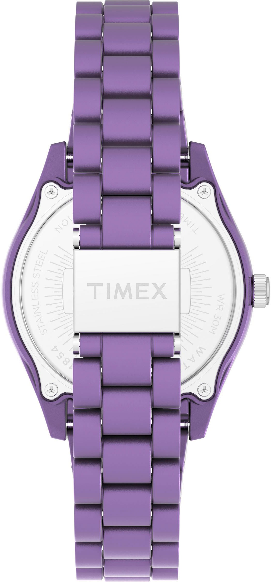 Timex Quarzuhr »LEGACY 37 mm«, Armbanduhr, Damenuhr,Kunststoffarmband, Leuchtzeiger