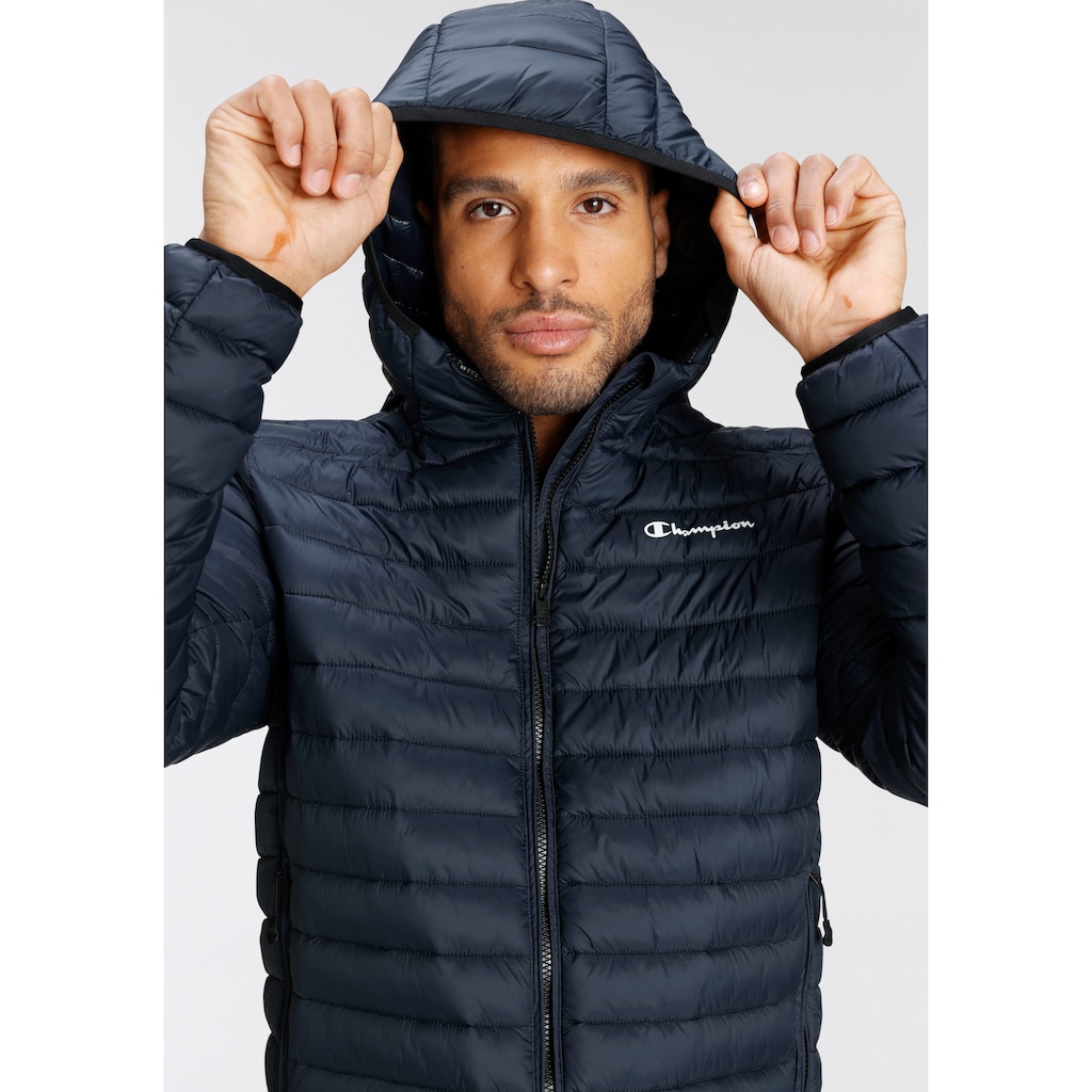 Champion Steppjacke »Hooded Jacket«, mit Kapuze