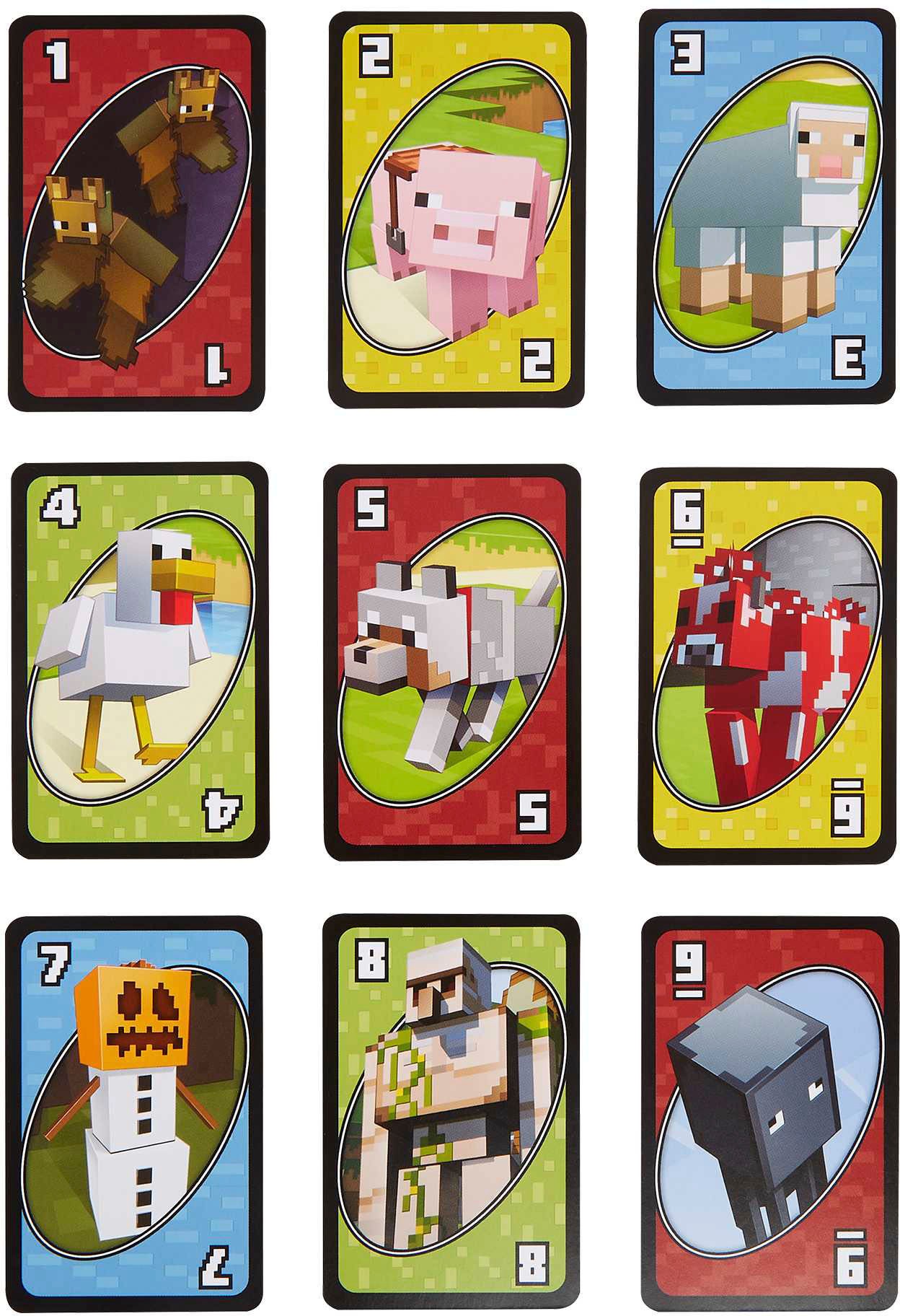 Mattel games Spiel »UNO Minecraft«