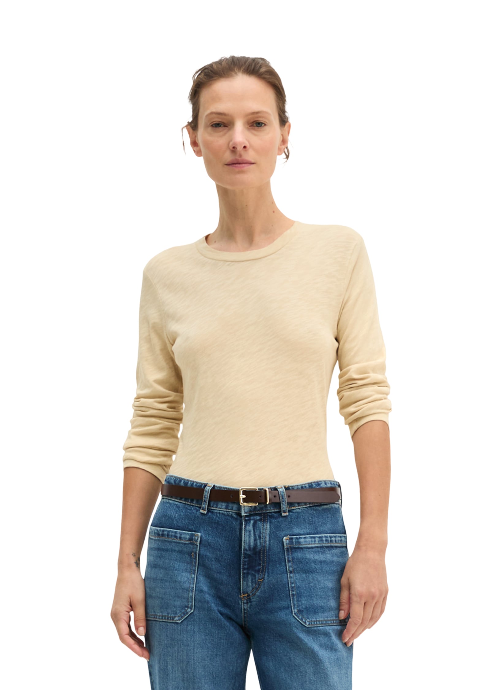Marc O'Polo Langarmshirt »aus Organic Cotton«