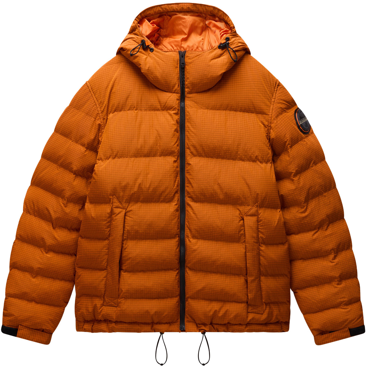 Napapijri Funktionsjacke "A-TEREZ" mit Kapuze mit Kapuze mit Kordelzug und Stehkragen, wasserabweisend, Regular Fit