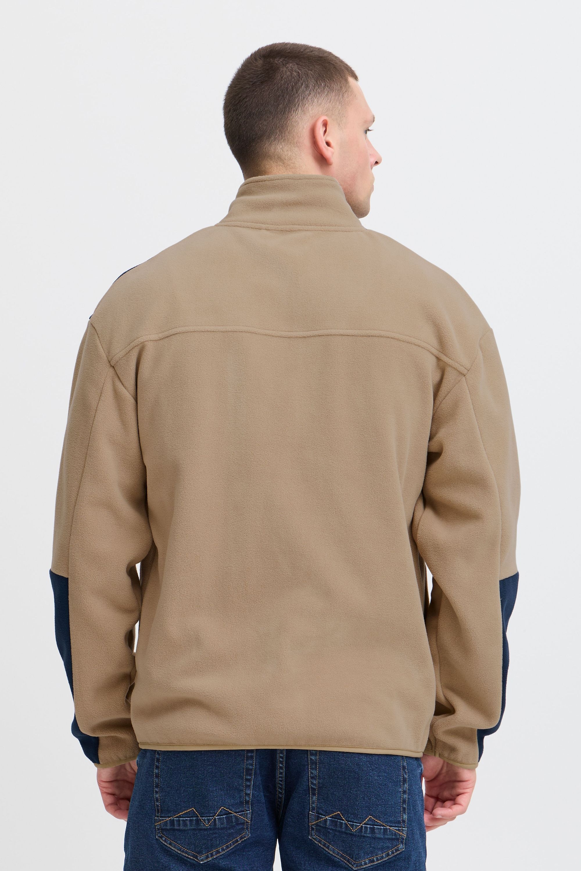 Blend Fellimitatjacke »Fellimitatjacke BHBROOKS Sweatshirt zipp thru«