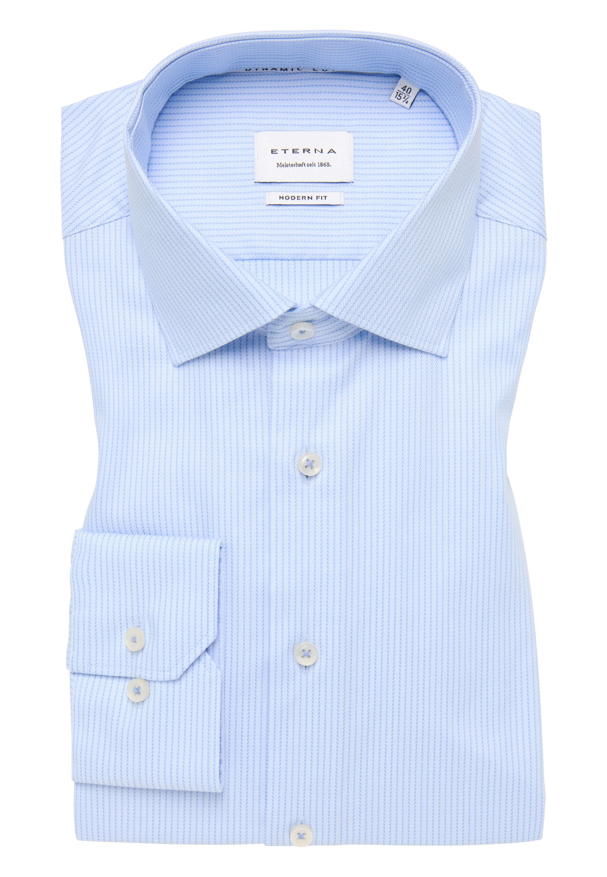Eterna Langarmhemd »MODERN FIT«, NON IRON (bügelfrei)