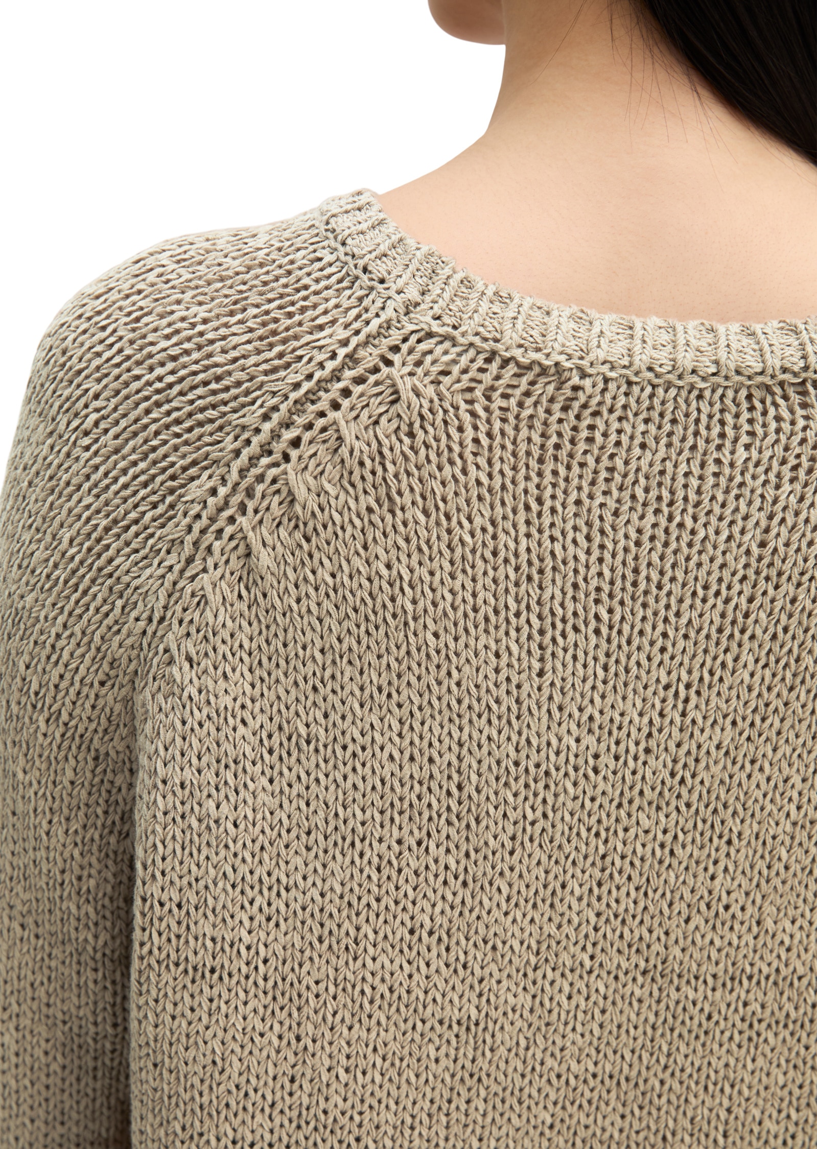 Marc O'Polo Strickpullover »aus Bändchengarn«