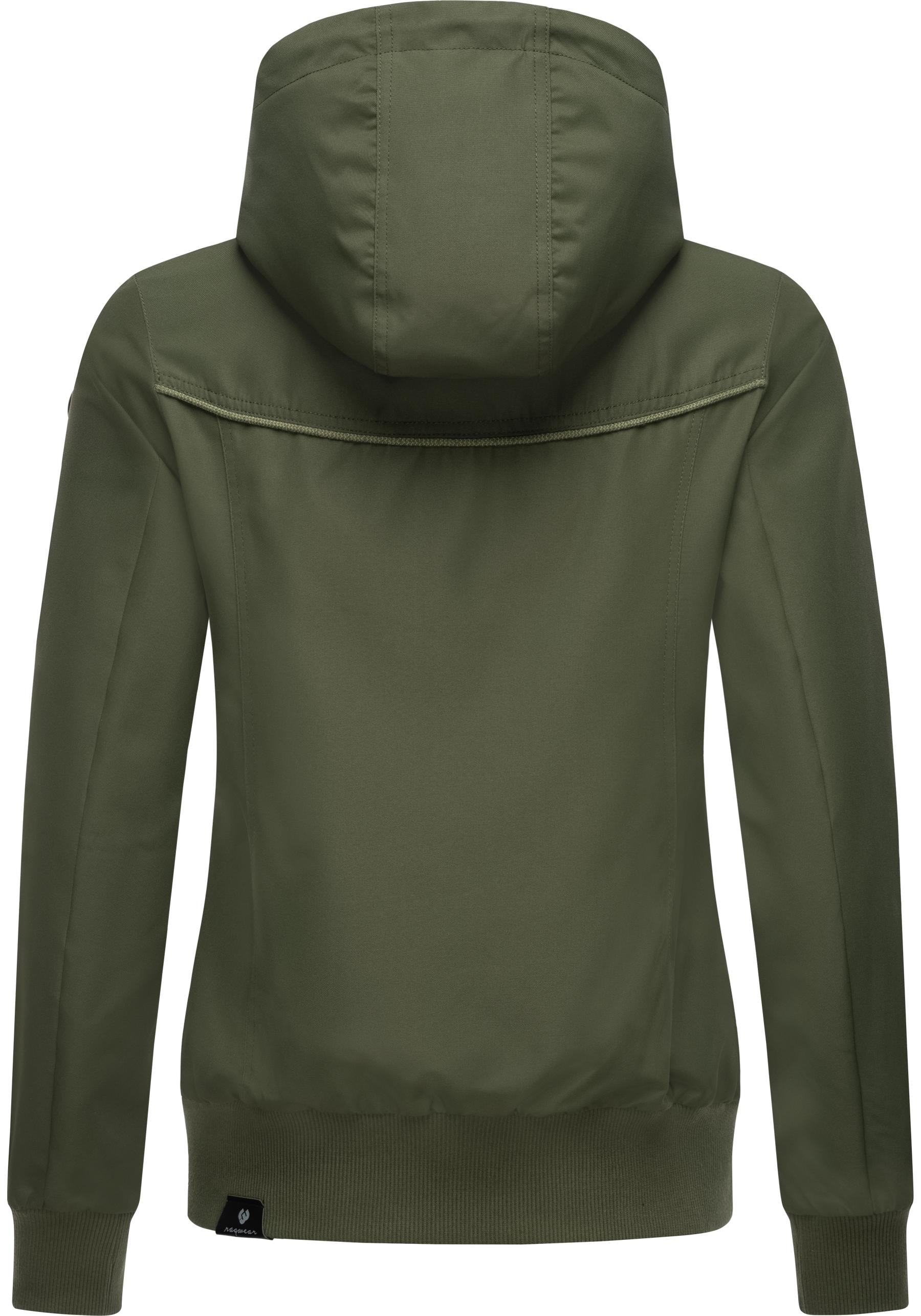 Ragwear Outdoorjacke »Jotty«, mit Kapuze, wasserdichte Übergangsjacke mit abnehmbarer Kapuze