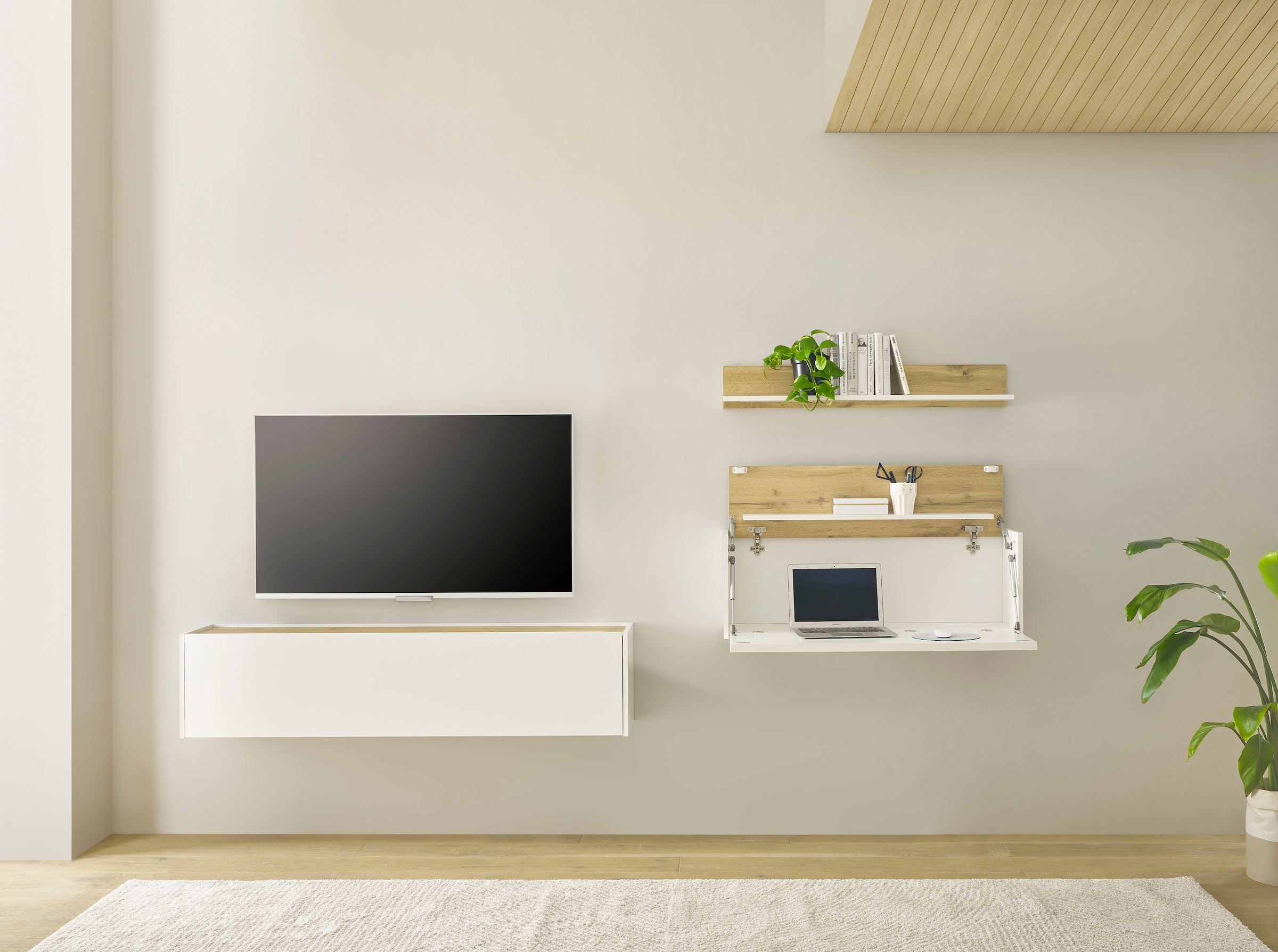 INOSIGN Büromöbel-Set »CiTY/GiRON«, (Set, 3 tlg.), Home Office