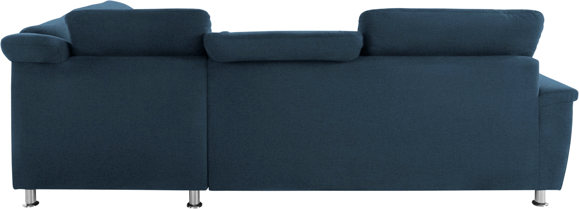 DOMO collection Ecksofa »Franzi L-Form«, wahlweise mit Kopfteilverstellung (dann Breite: 275 cm)