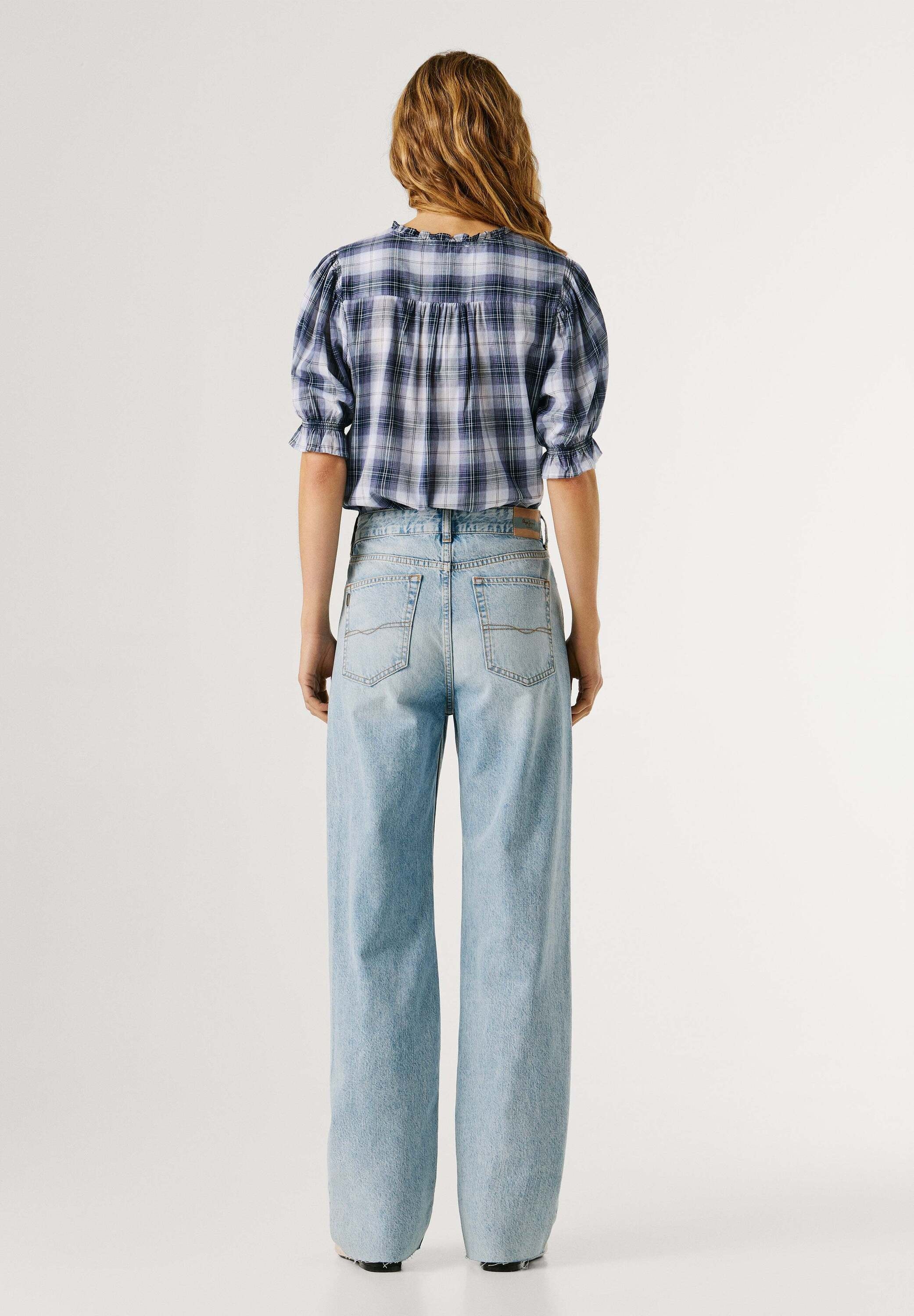 Pepe Jeans Straight-Jeans »chinos STRAIGHT HW EDEN STONE DAMAGE«