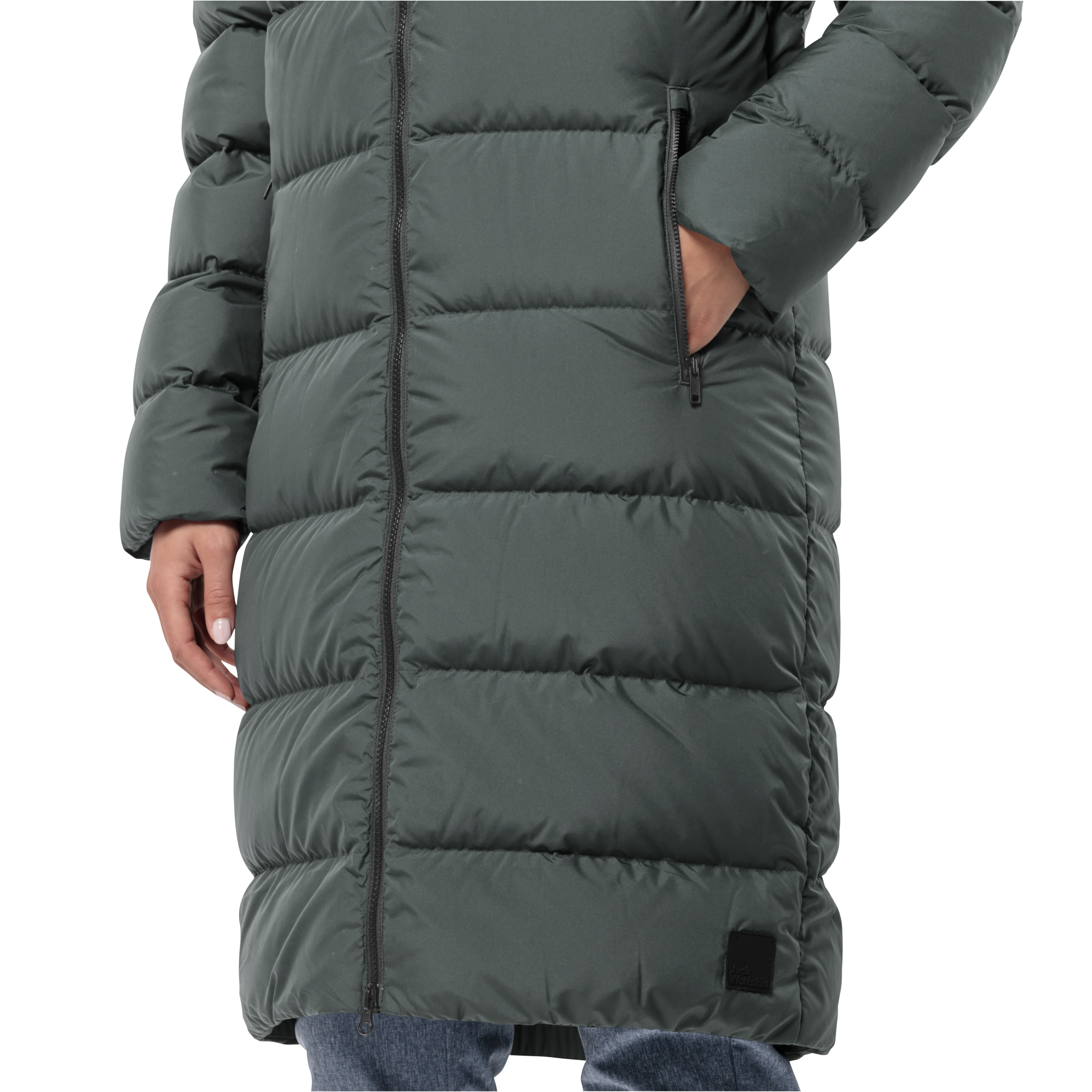 Jack Wolfskin Funktionsmantel »FROZEN PALACE COAT W«, mit Kapuze