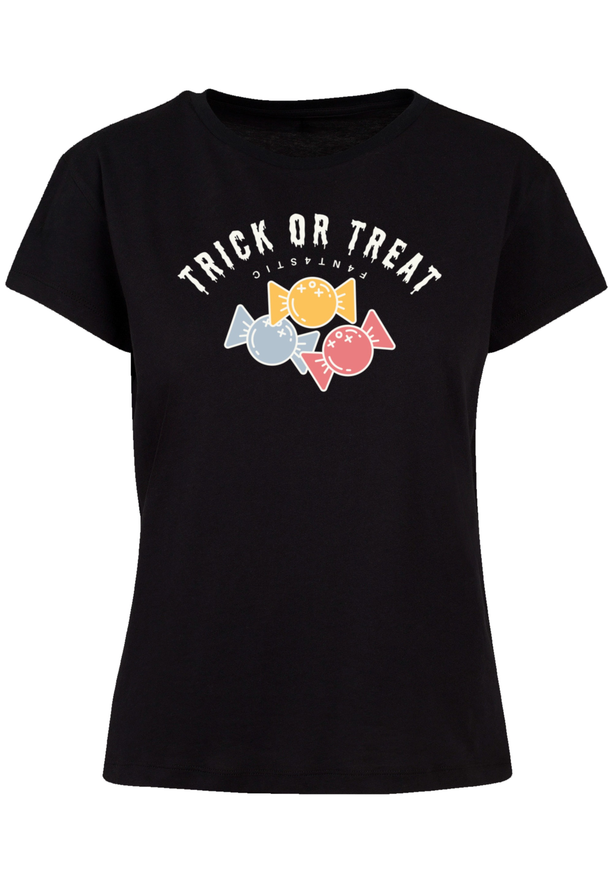 F4NT4STIC T-Shirt »Trick Or online Treat bestellen Halloween«, Print | BAUR